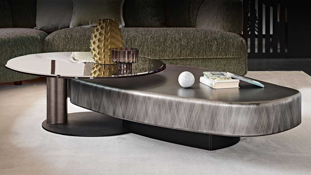 Arena Long Coffee Table Furniture Boca Raton FL Sklar Furnishings