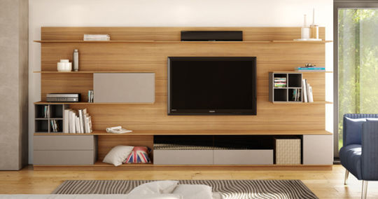 Functional Wall Unit, Storage Furniture