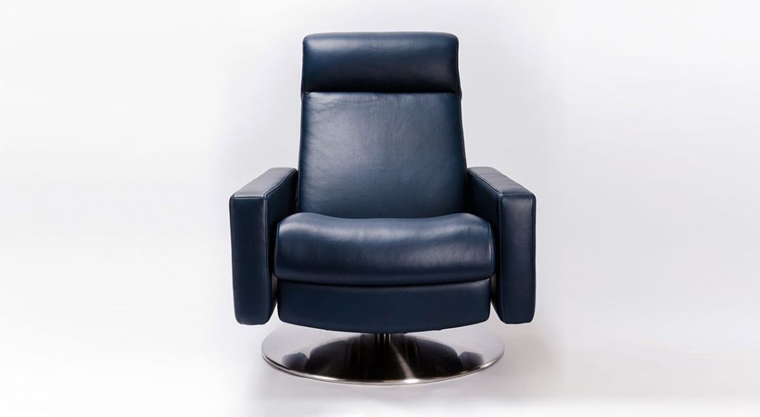 Cloud Sleek Recliner - American Leather