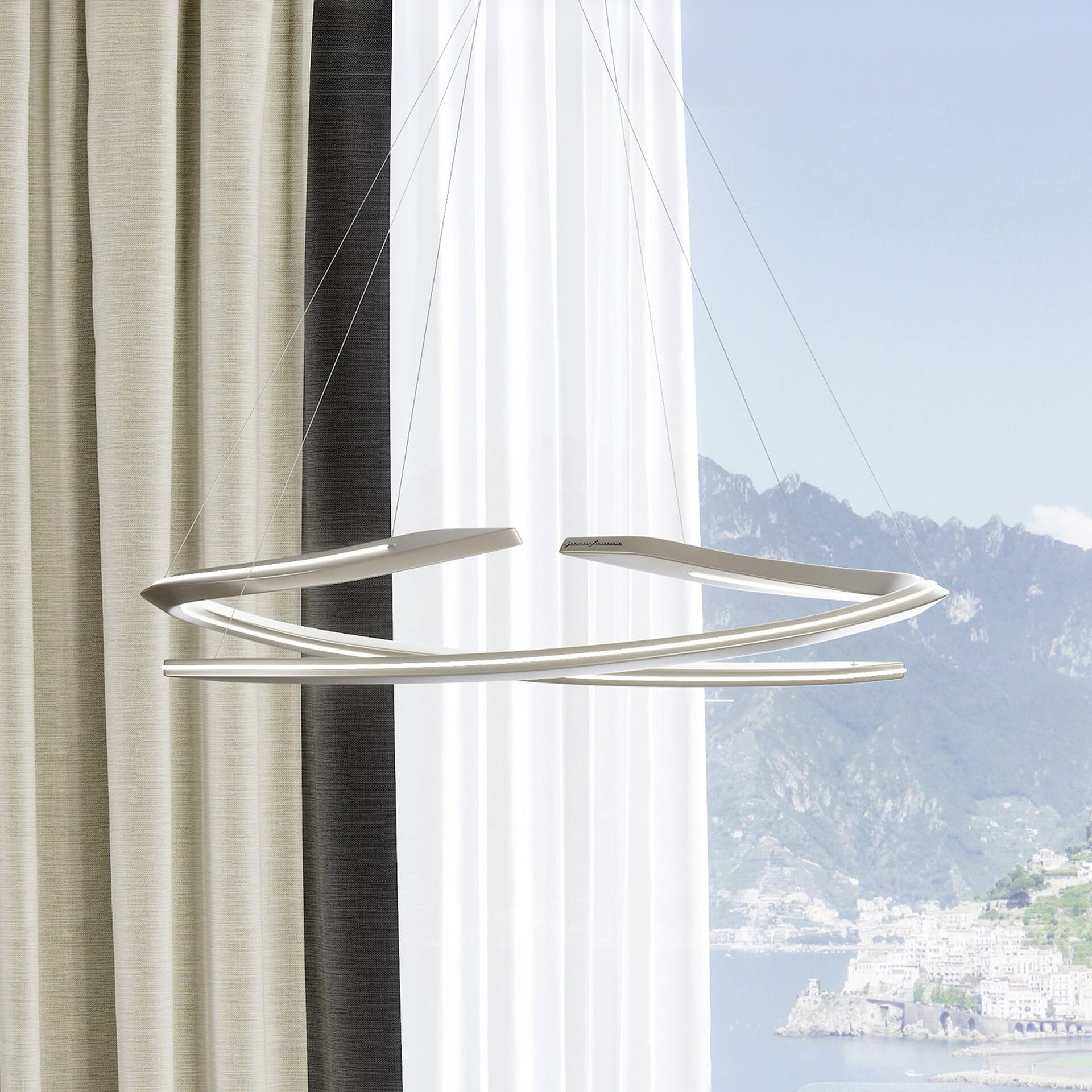 Modern Speedform Chandelier for Elegant Interiors.