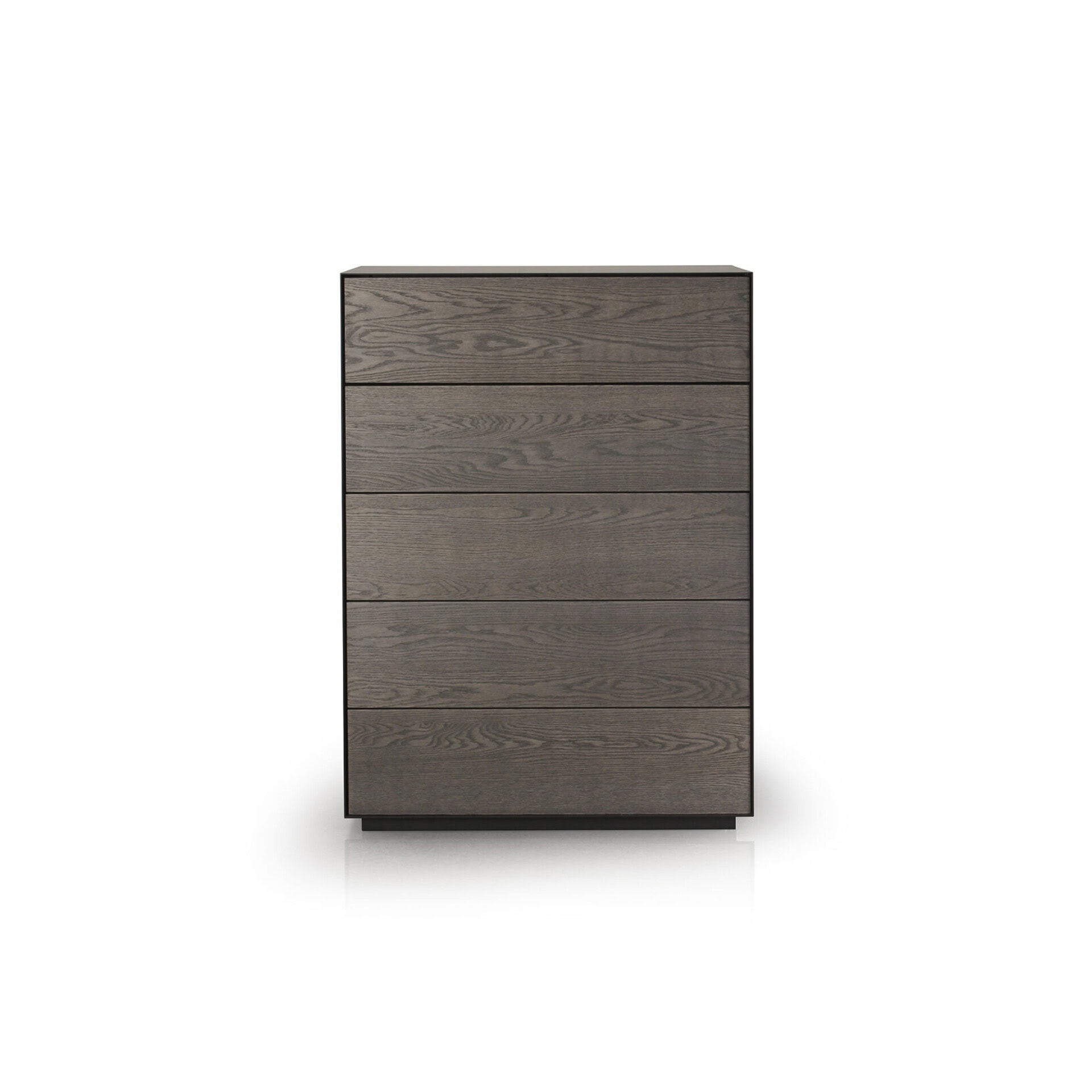 Elegant Boulevard 6-Drawer Dresser in modern gray finish. Perfect for bedroom storage and style.