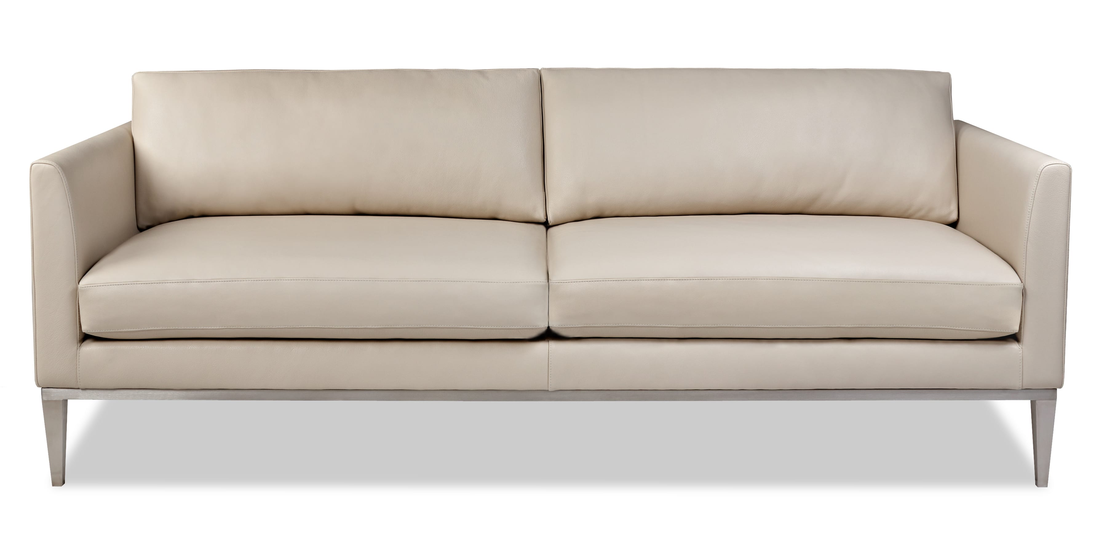 henley tufted leather sofa