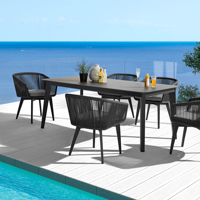 Diva Dining Table Outdoor Furniture, Diva Dining Room Furniture