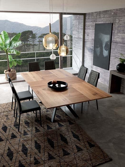 Extendable Dining Table | Contemporary Dining Room