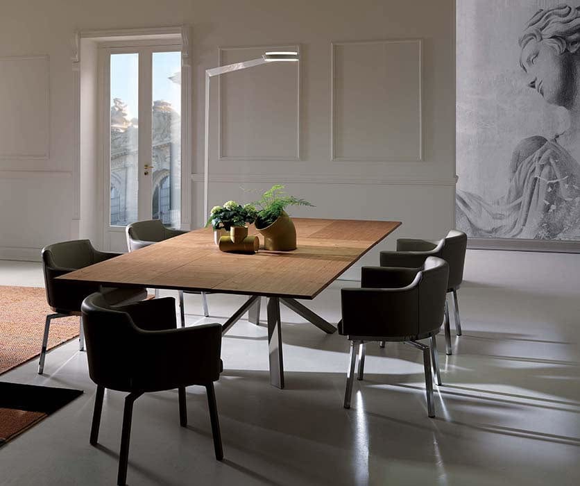 Extendable Dining Table | Contemporary Dining Room