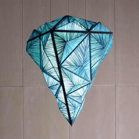 Zooid Diamond Ceiling Light Thumbnail