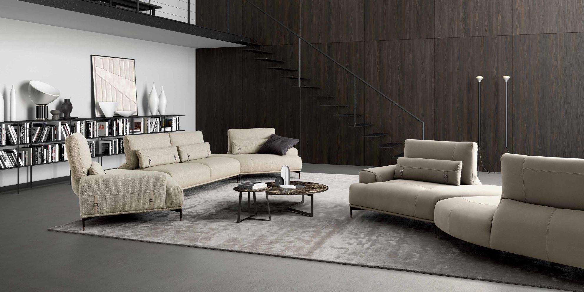 Wolf Sectional Sofa by Gamma Arredamenti