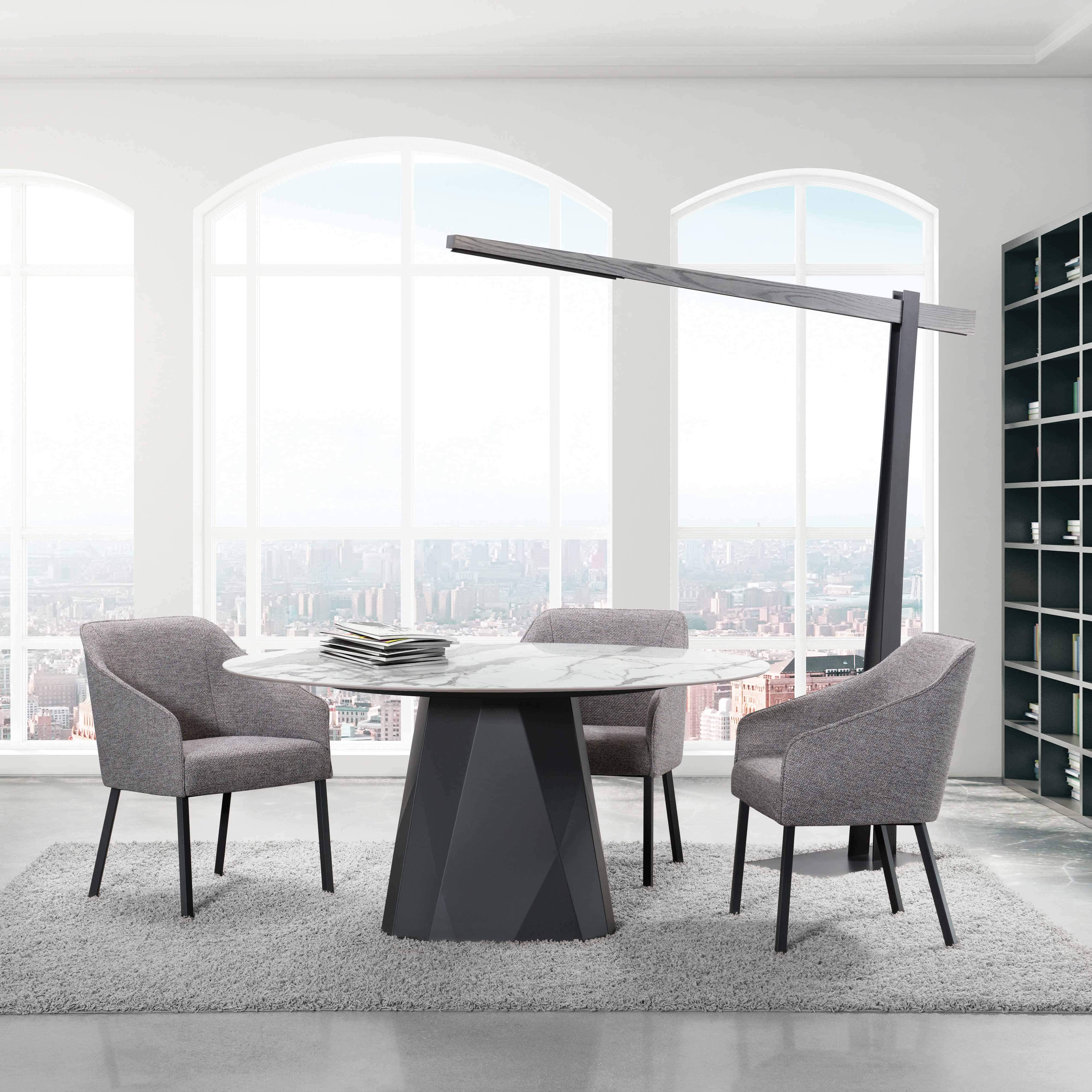 Trica Diamond Table Sklar Furnishings