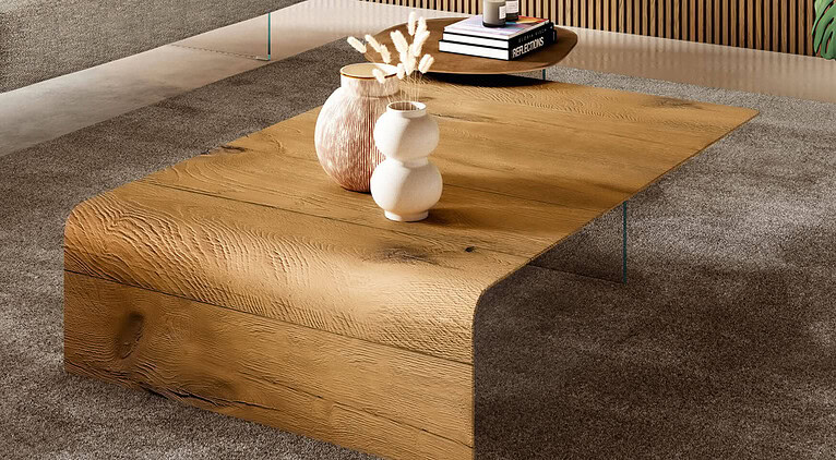 Lago Lean Coffee Table By Lago | Sklar Furnishings