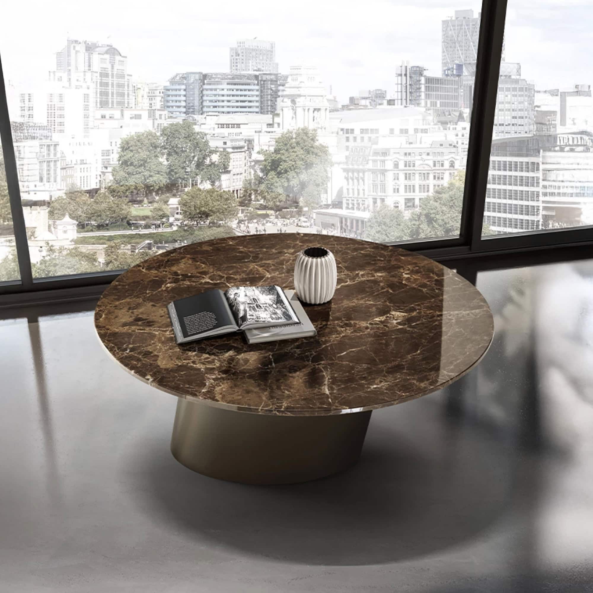 Dorado Low Coffee Table - eforma-doradolowcoffeetable-3