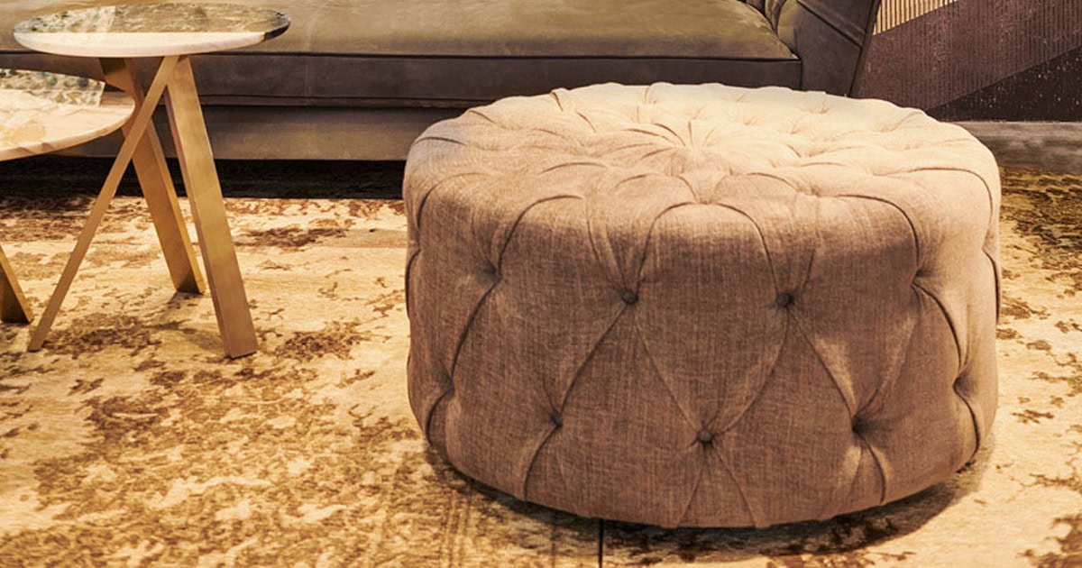 New Kap Pouf | Boca Raton, FL | Sklar Furnishings