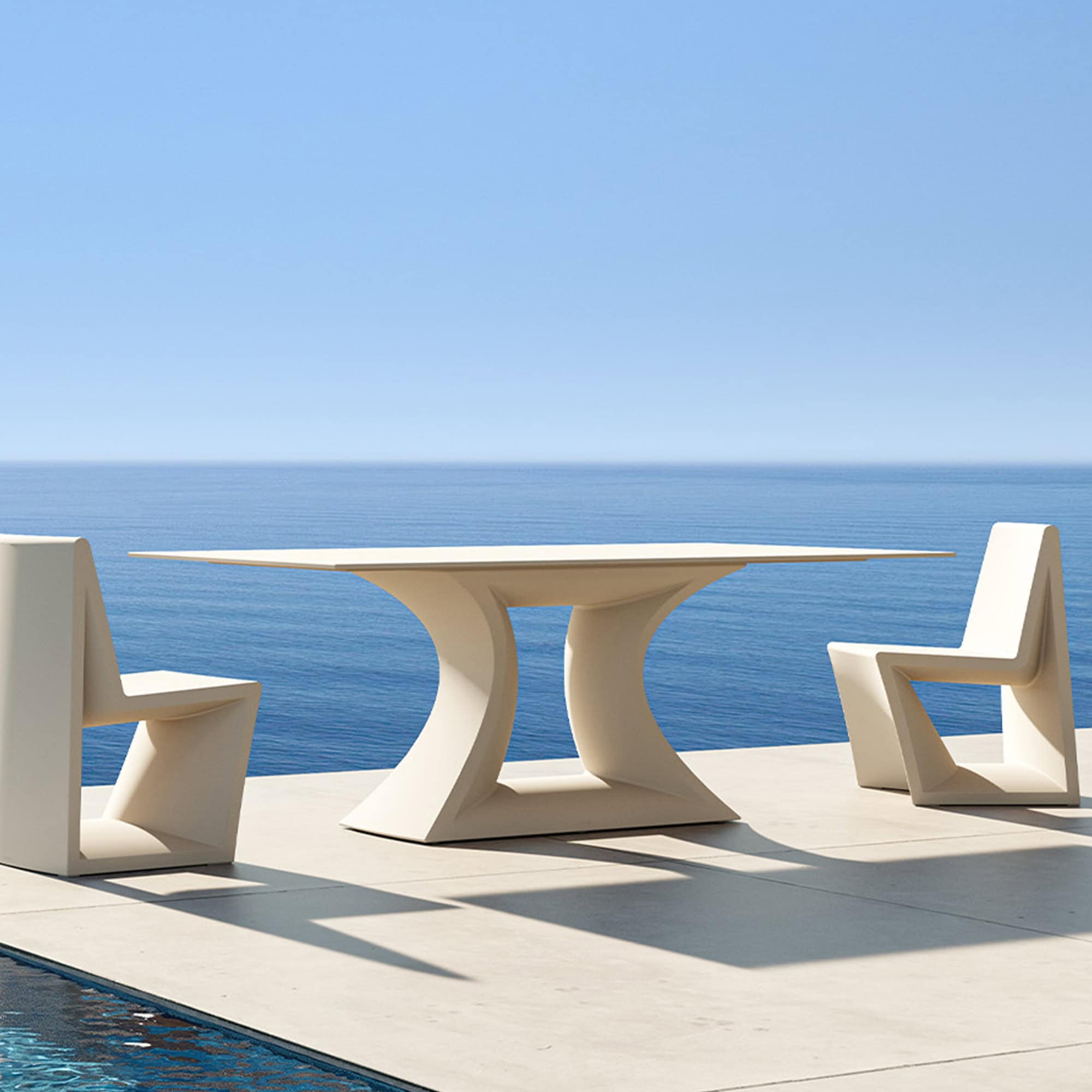vondom rest outdoor dining table 1