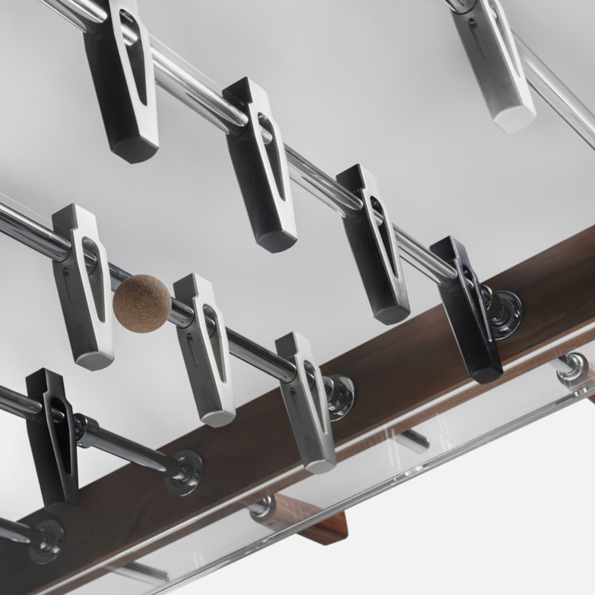 a close up of a rack