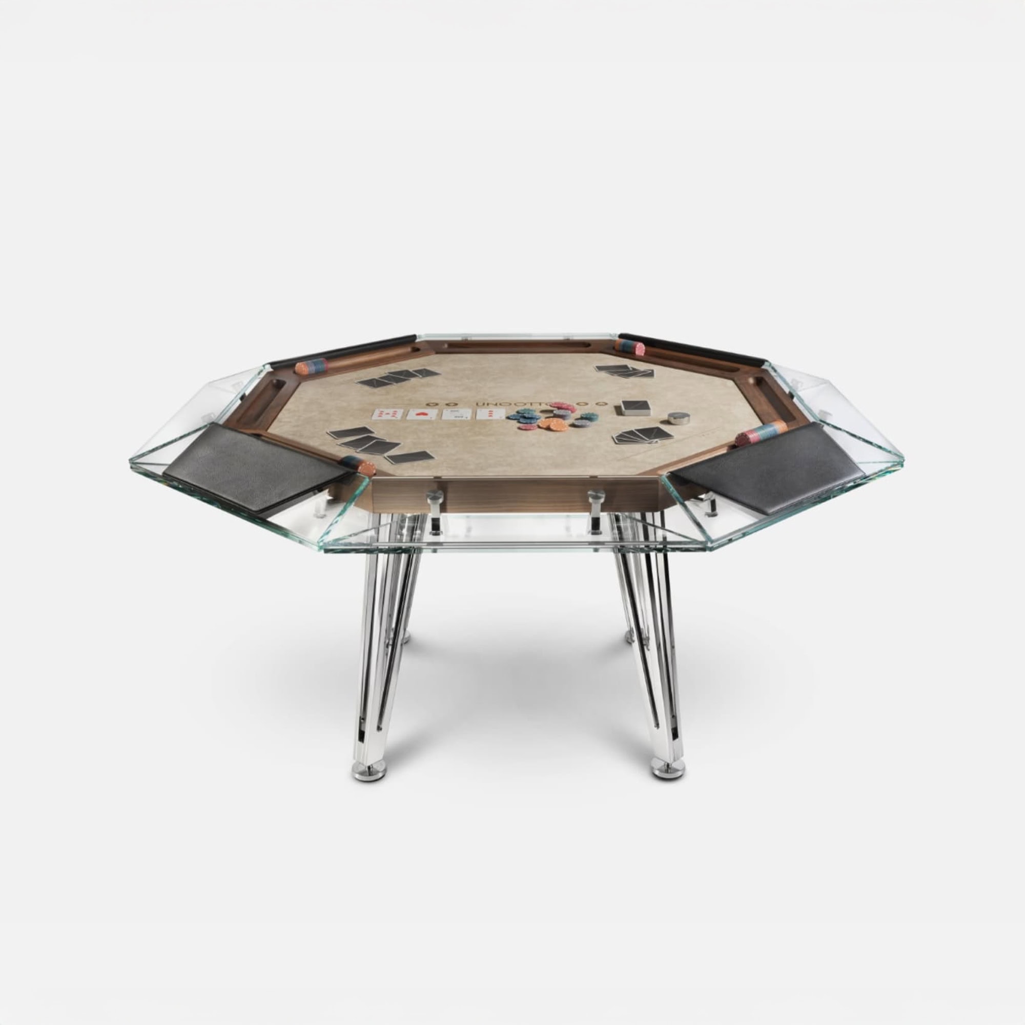 a table with cards on it