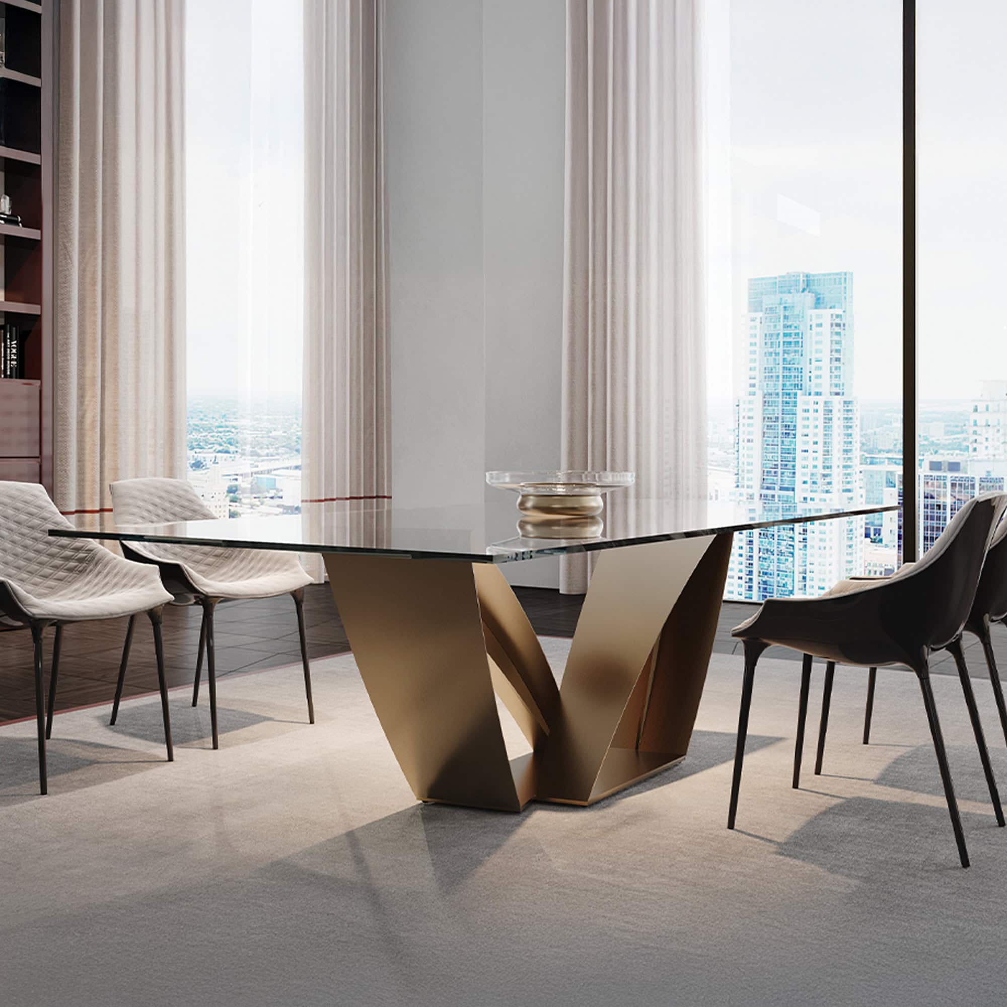 Transeo 72 Craquelé Table - reflex-apeirondiningtable-7