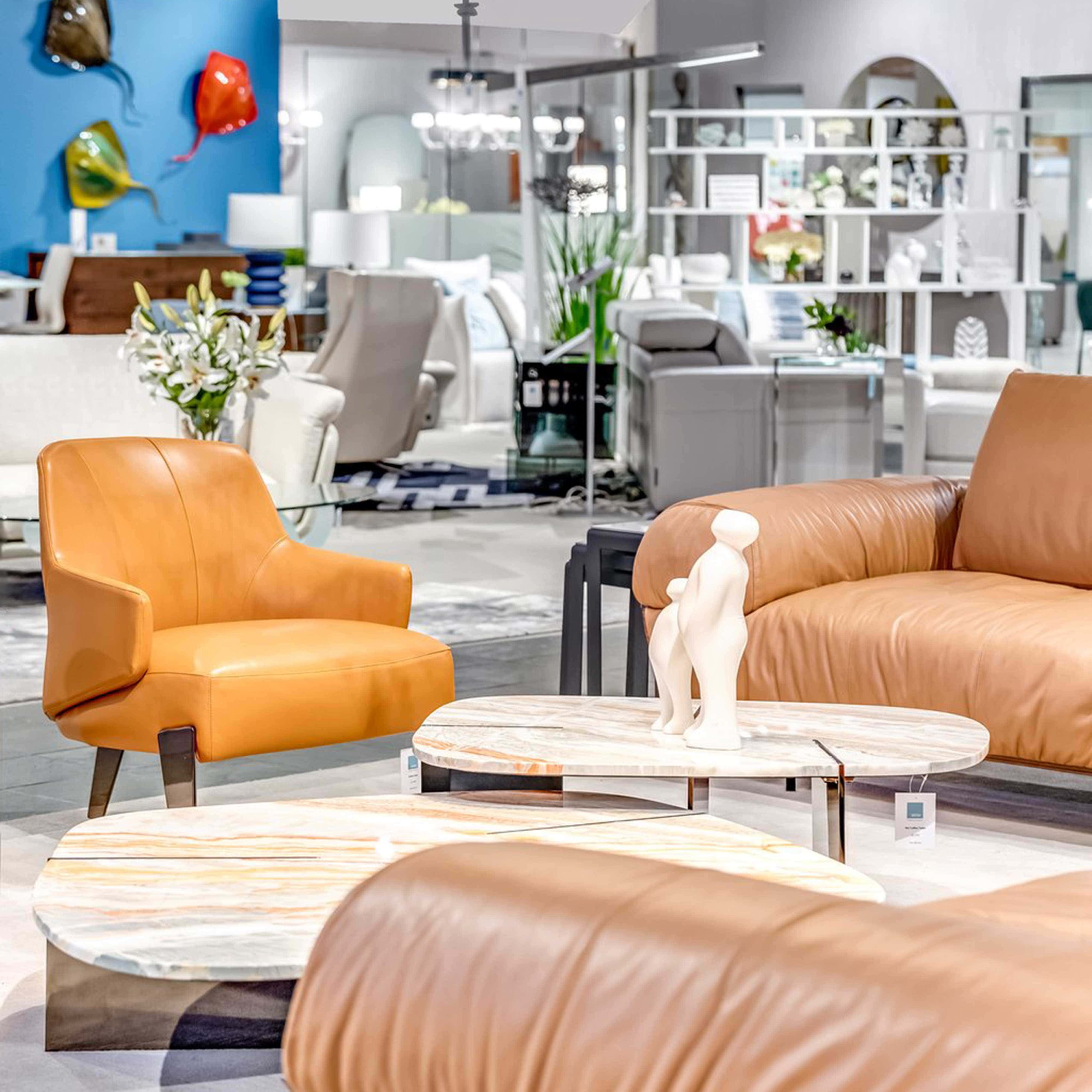 sklar furnishings store interior leather furniture 1 | Sklar Furnishings
