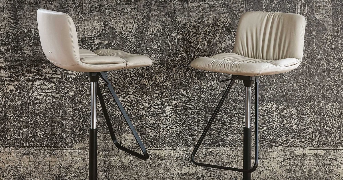 Axel X Adjustable Swivel Bar Stool | Furniture | Sklar Furnishings