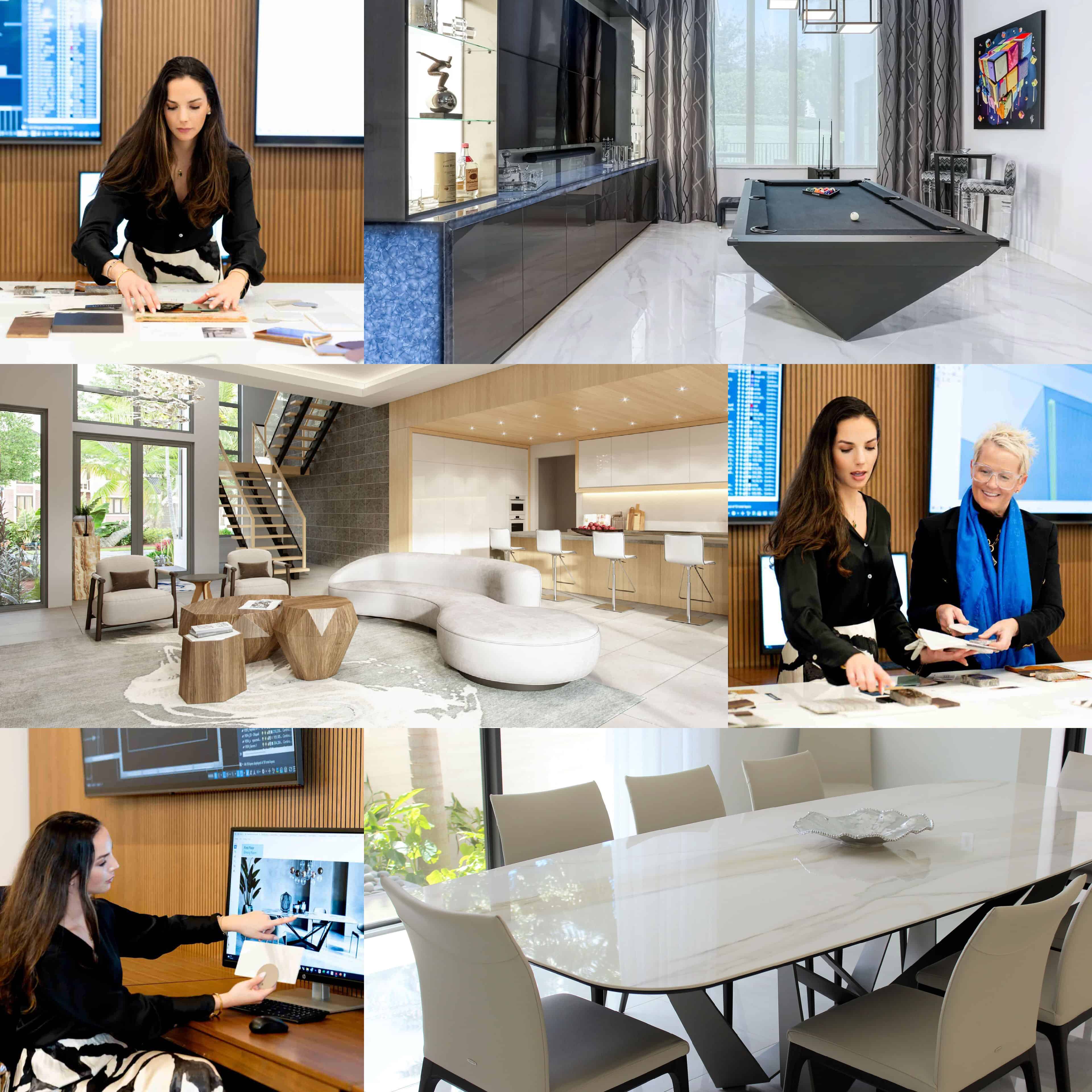 collage of sklar studio