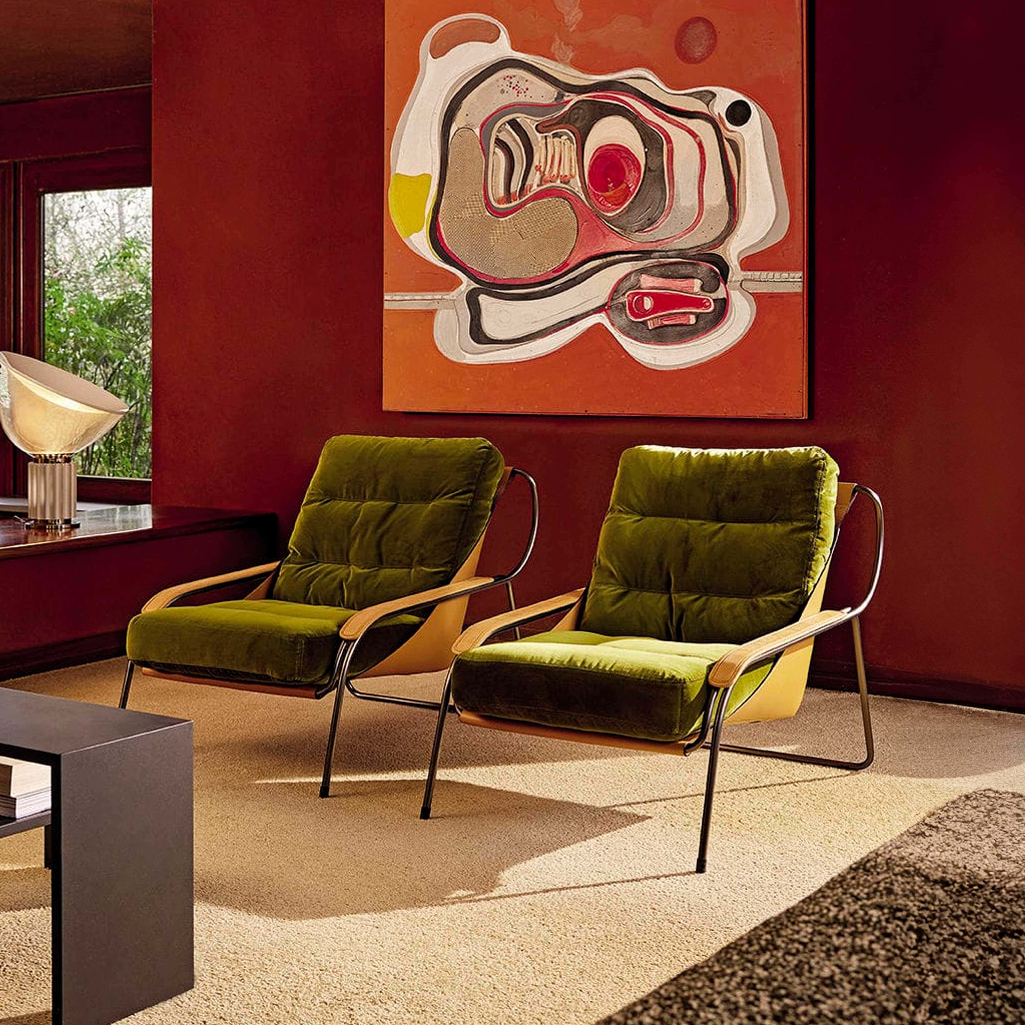 Impatia Redefines Game Tables with their Scivolo Shuffleboard Table - Maggiolina-Lounge-Chair-featured