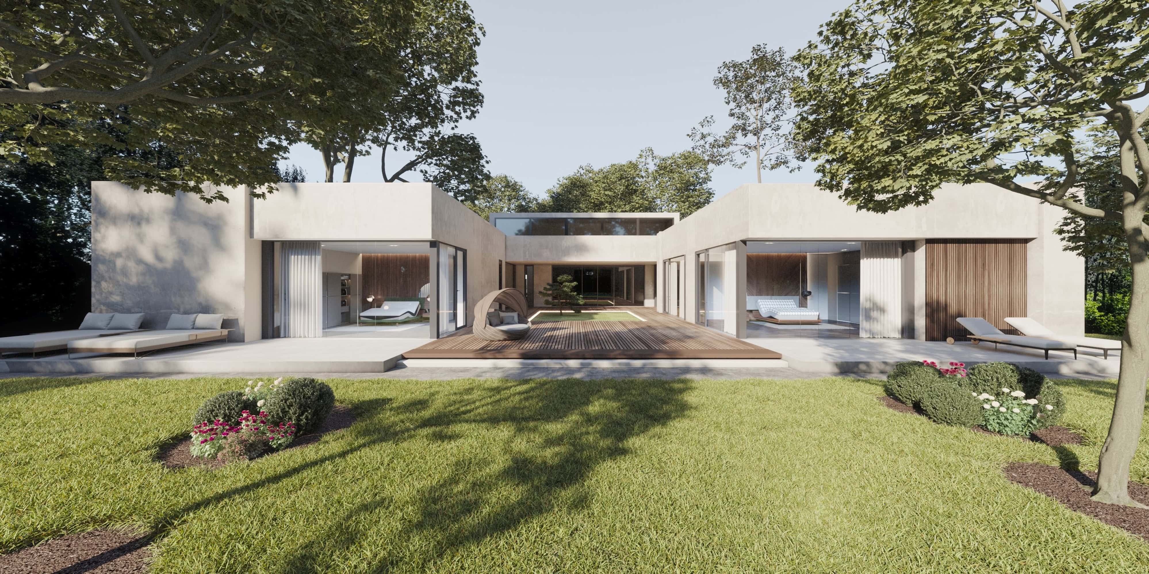 Harlequin Villa | Sklar Furnishings
