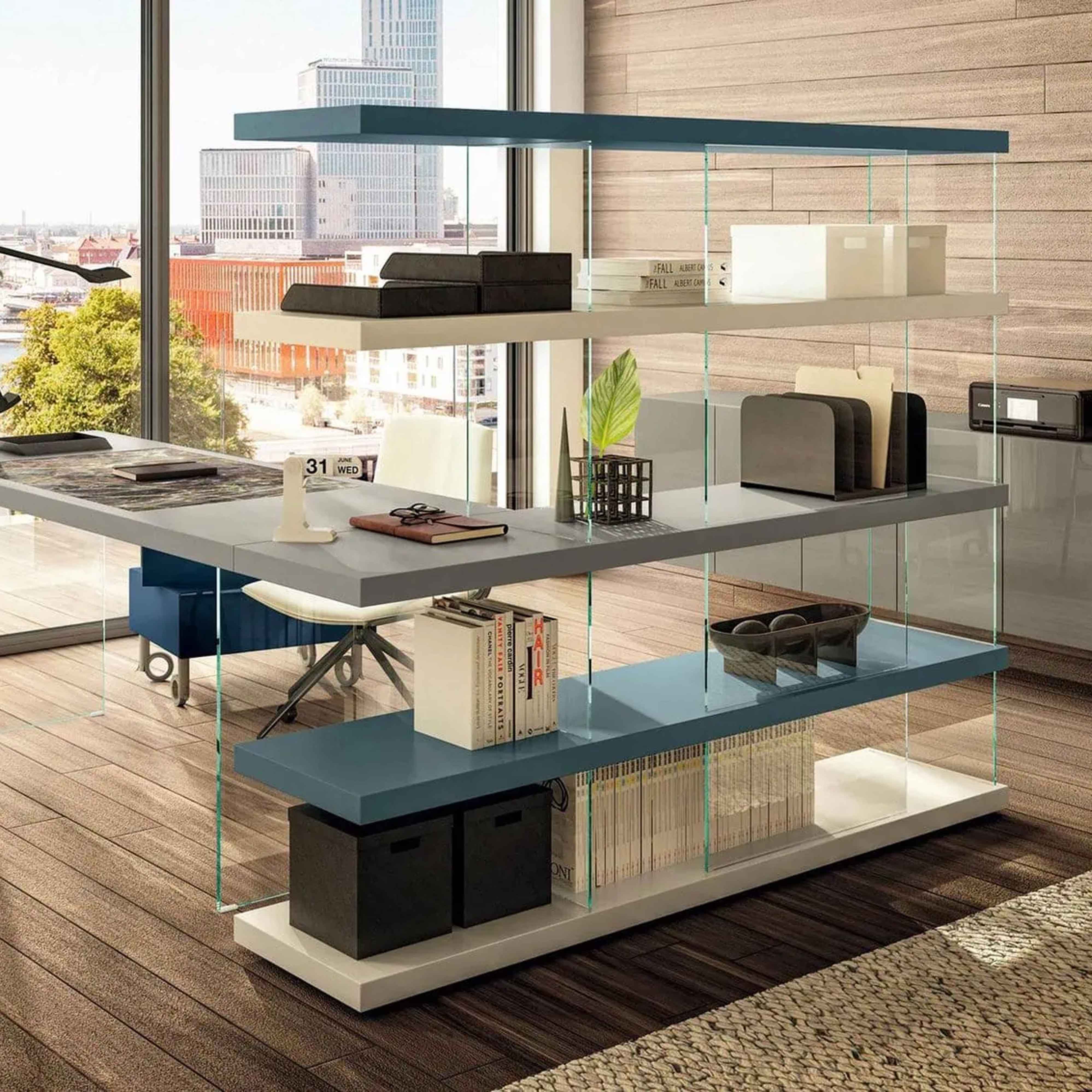Crafting the Perfect Home Office - Air-Study-Bookshelf-1