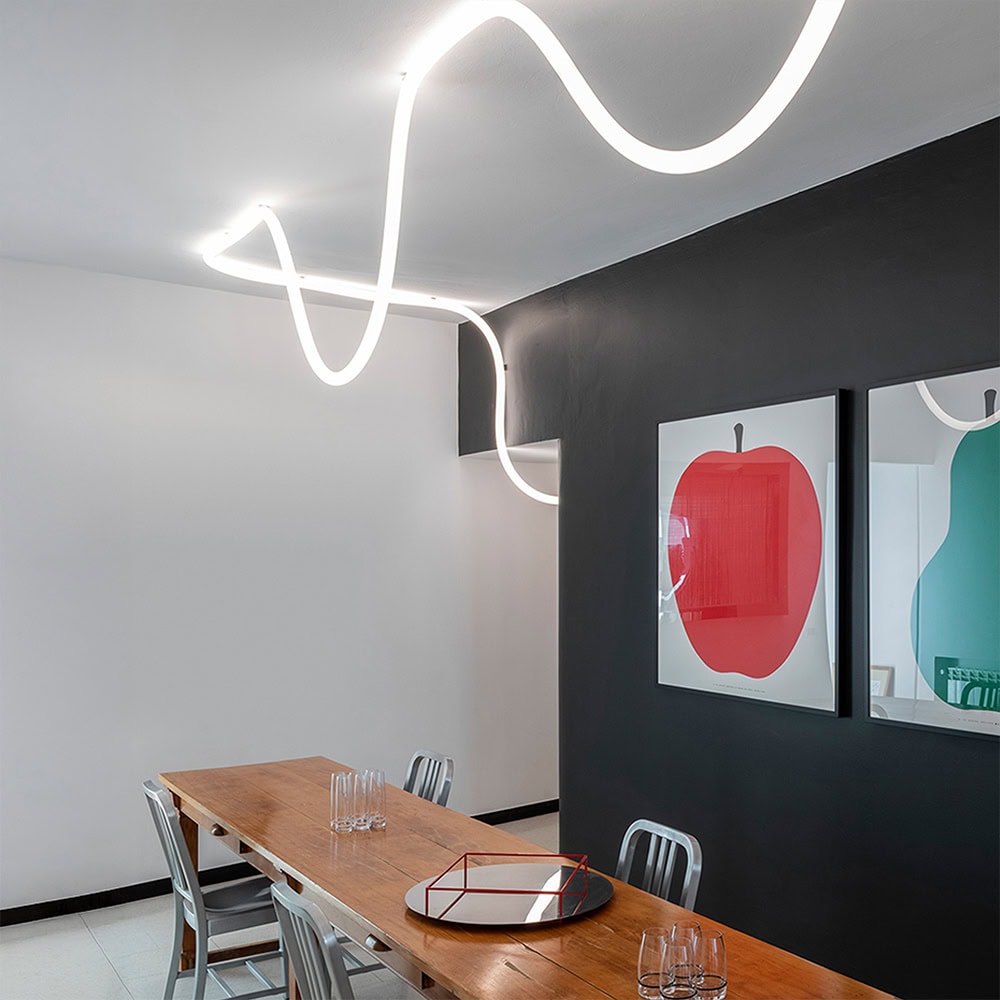 Skydro Ceiling Light - artemide-la-linea-wall-ceiling-light-featured