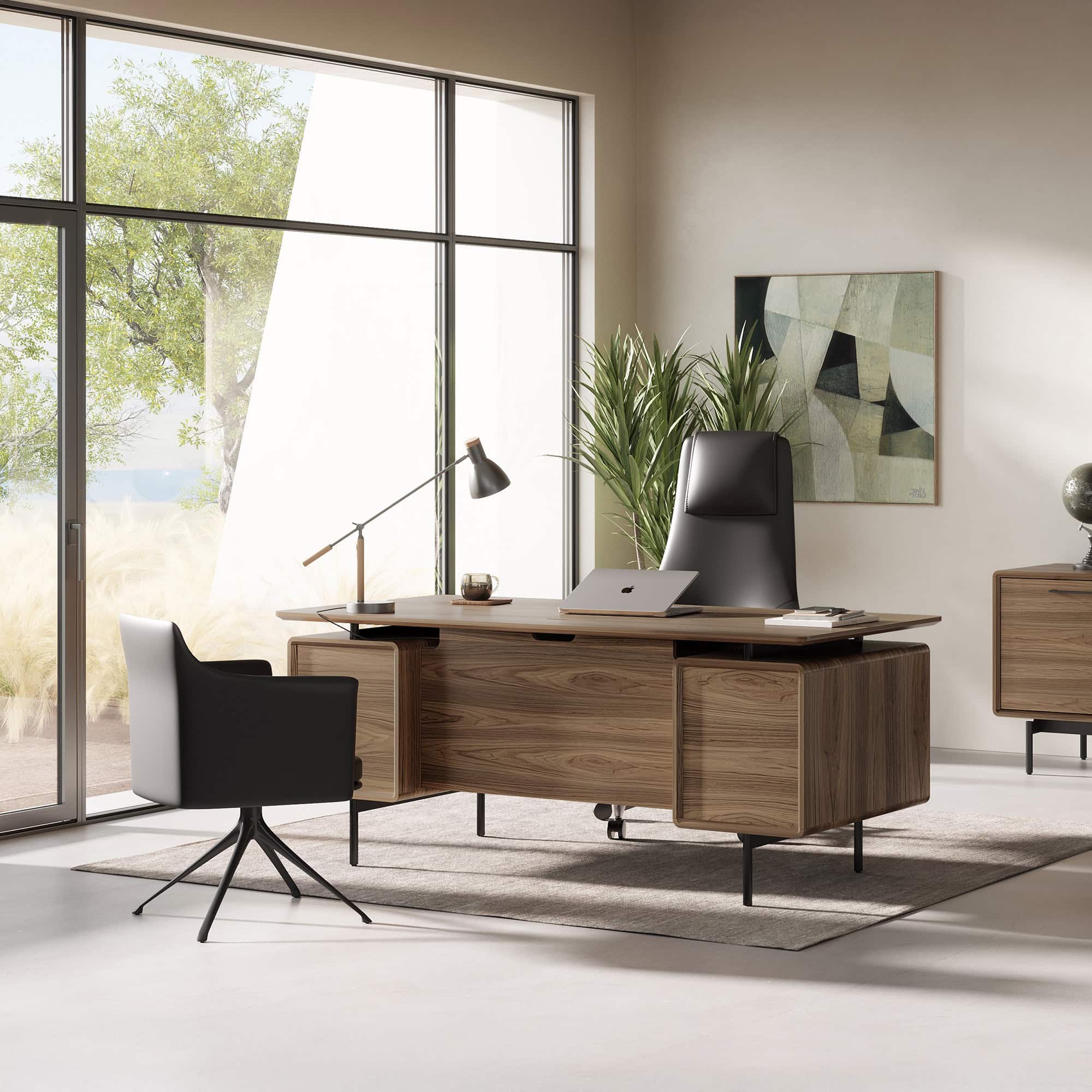 Stance Lift Desk - bdi-linq-executive-desk-10