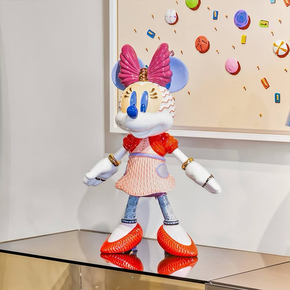 Mickey Forever Young Sculpture - bosa-ceramics-minnie-urban-minerva-featured