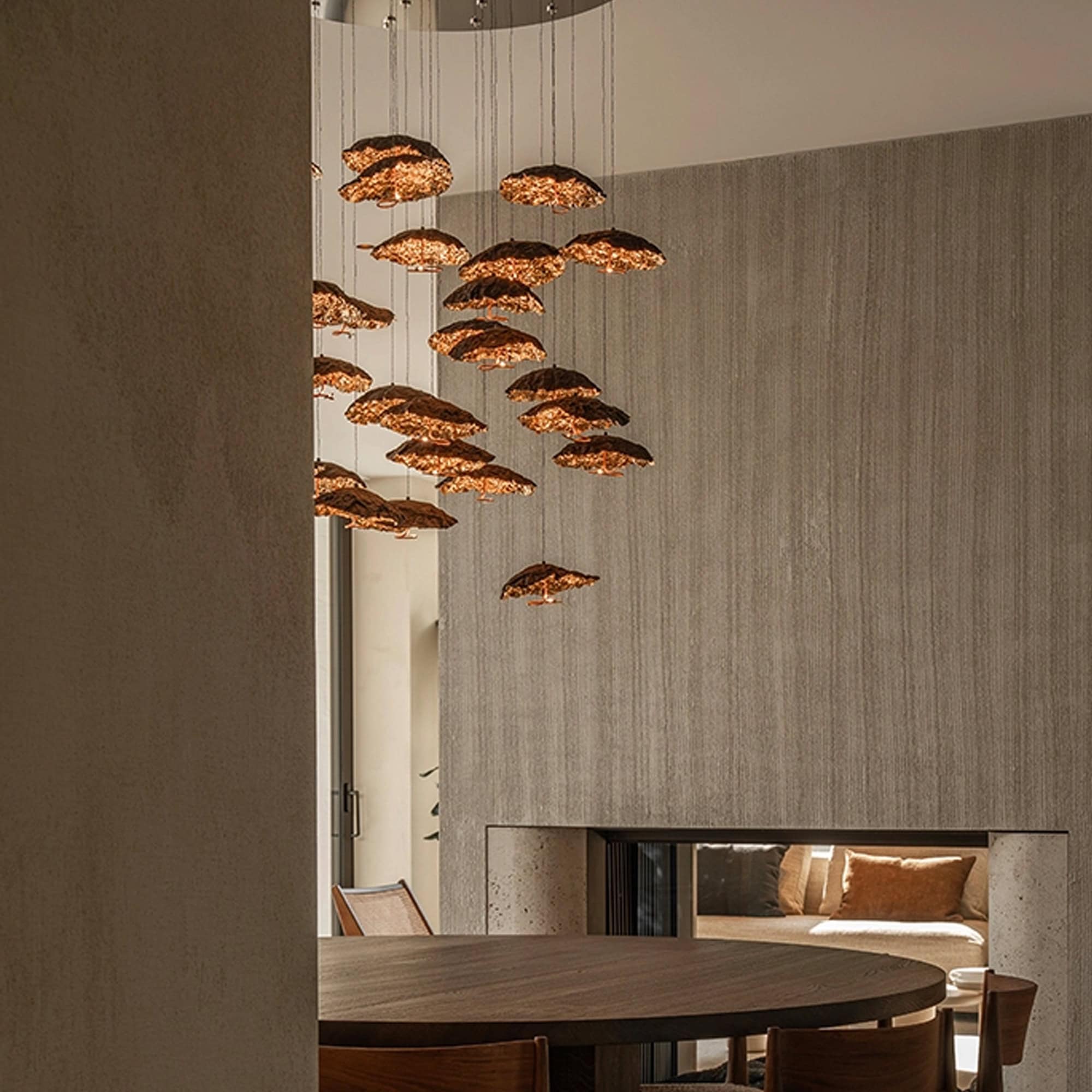 Gold Moon Chandelier - catellanismith-goldmoonchandelier-3
