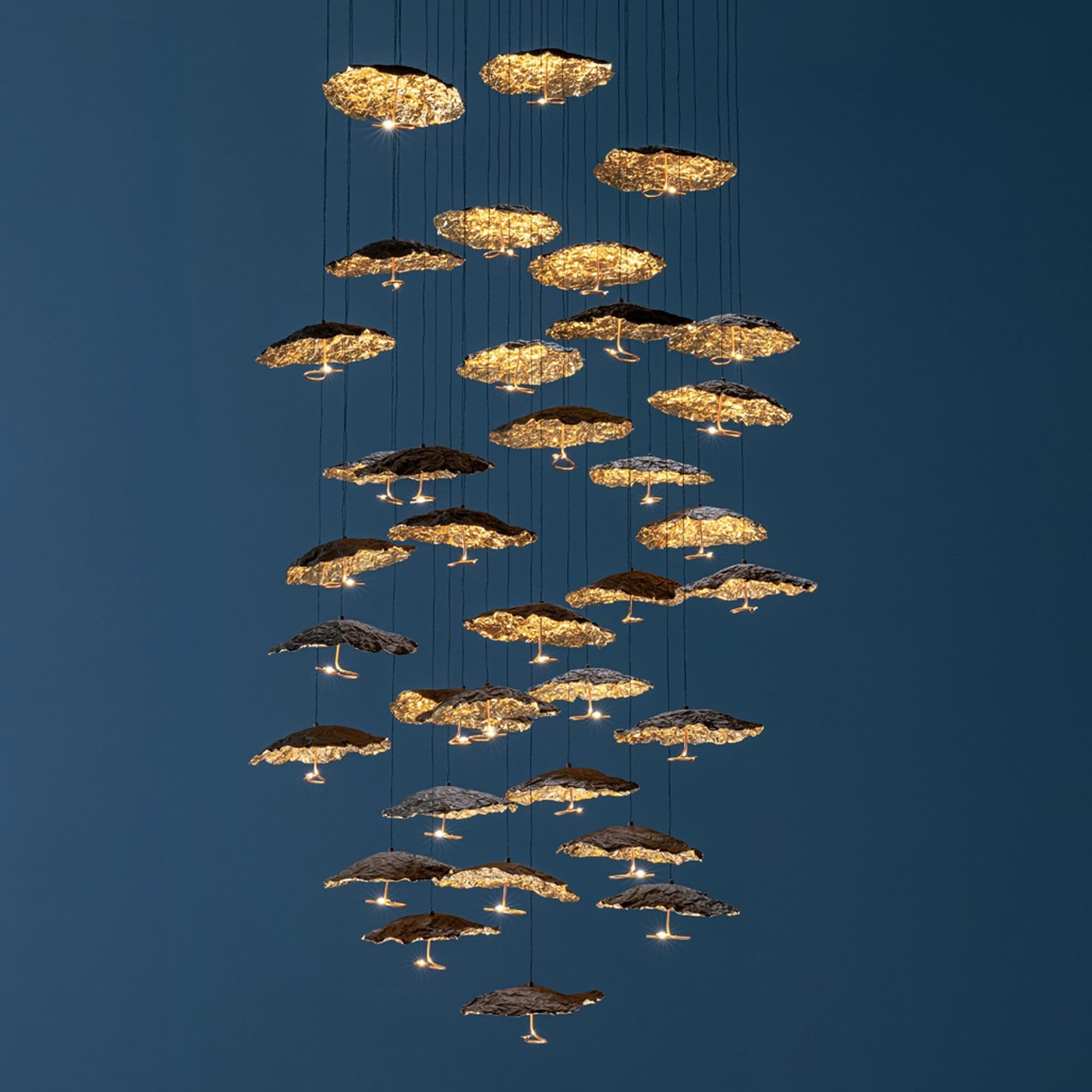 Gold Moon Chandelier - catellanismith-goldmoonchandelier-4