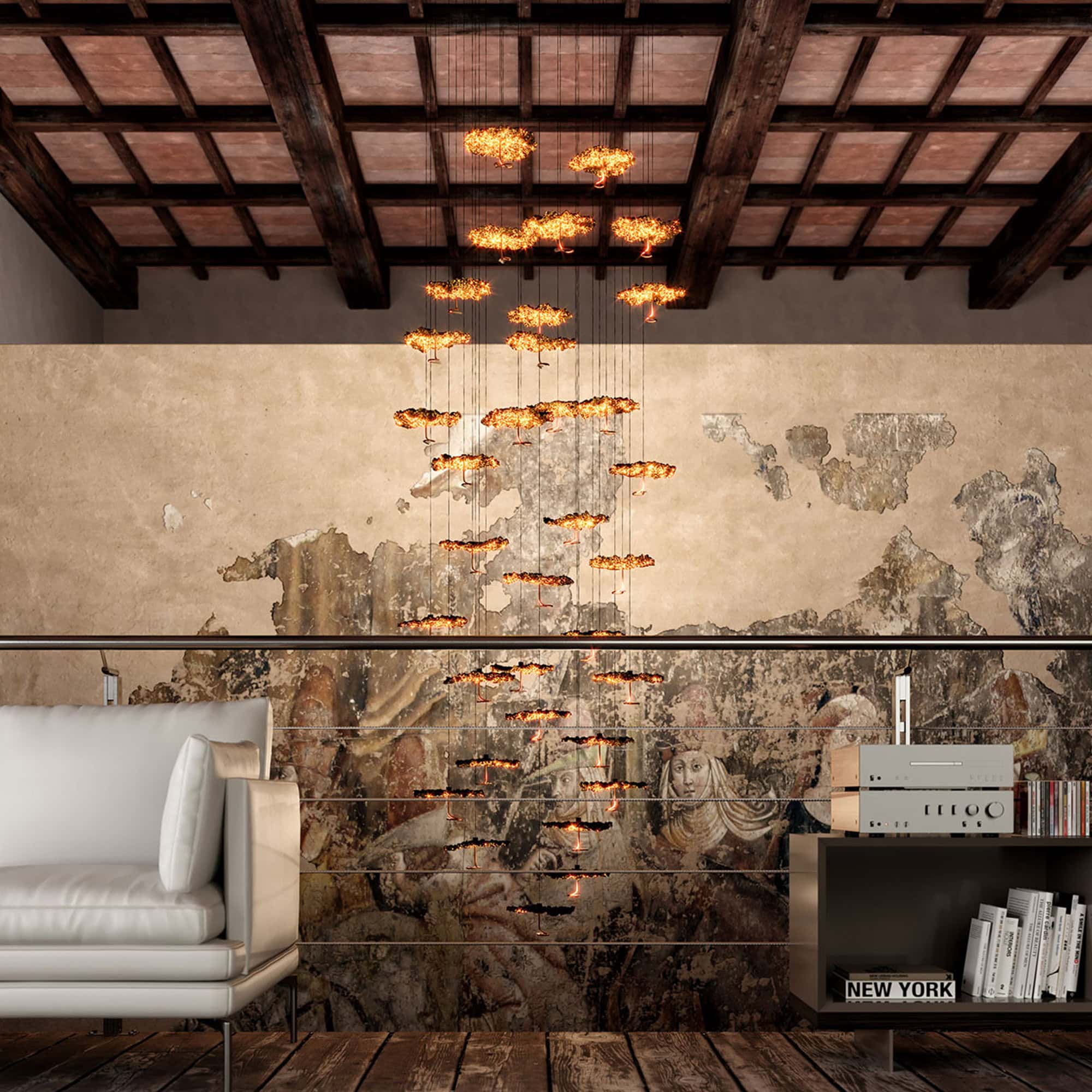 Gold Moon Chandelier - catellanismith-goldmoonchandelier-9