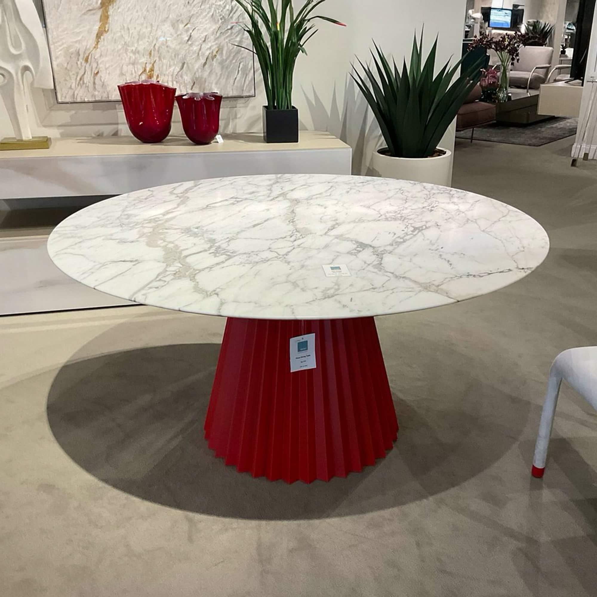 Midj Plisse Table (2 Available) - clearance-midj-plisse-table-1