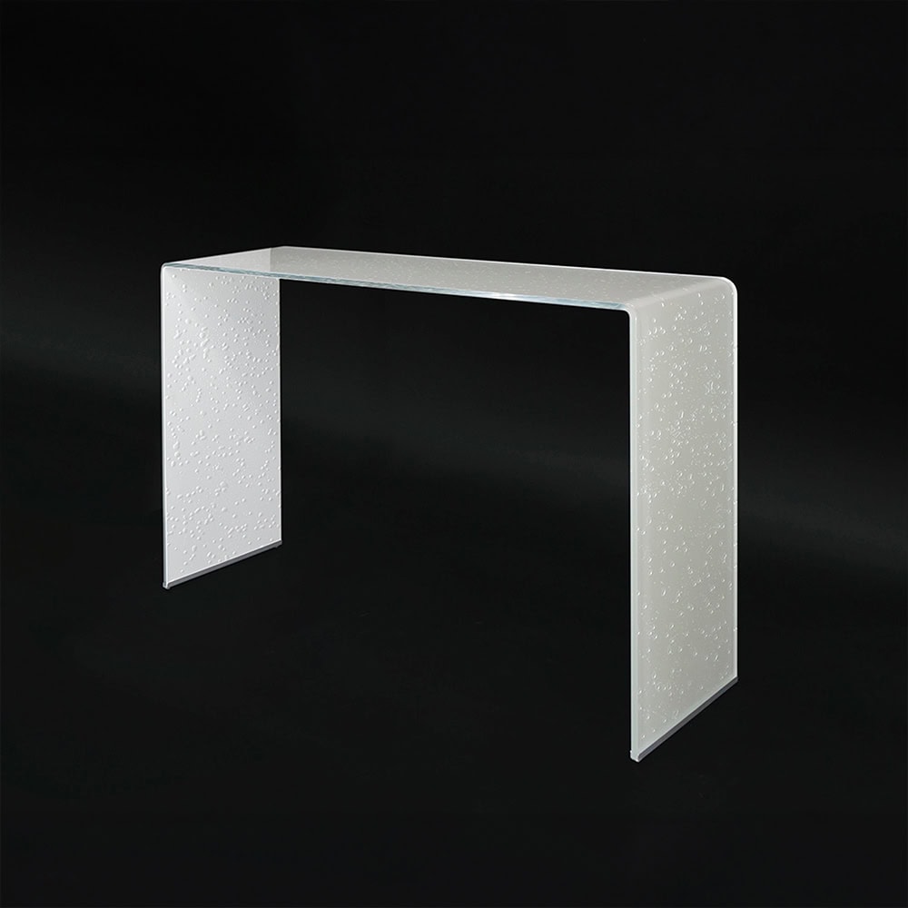 Grampo Glass Console Table