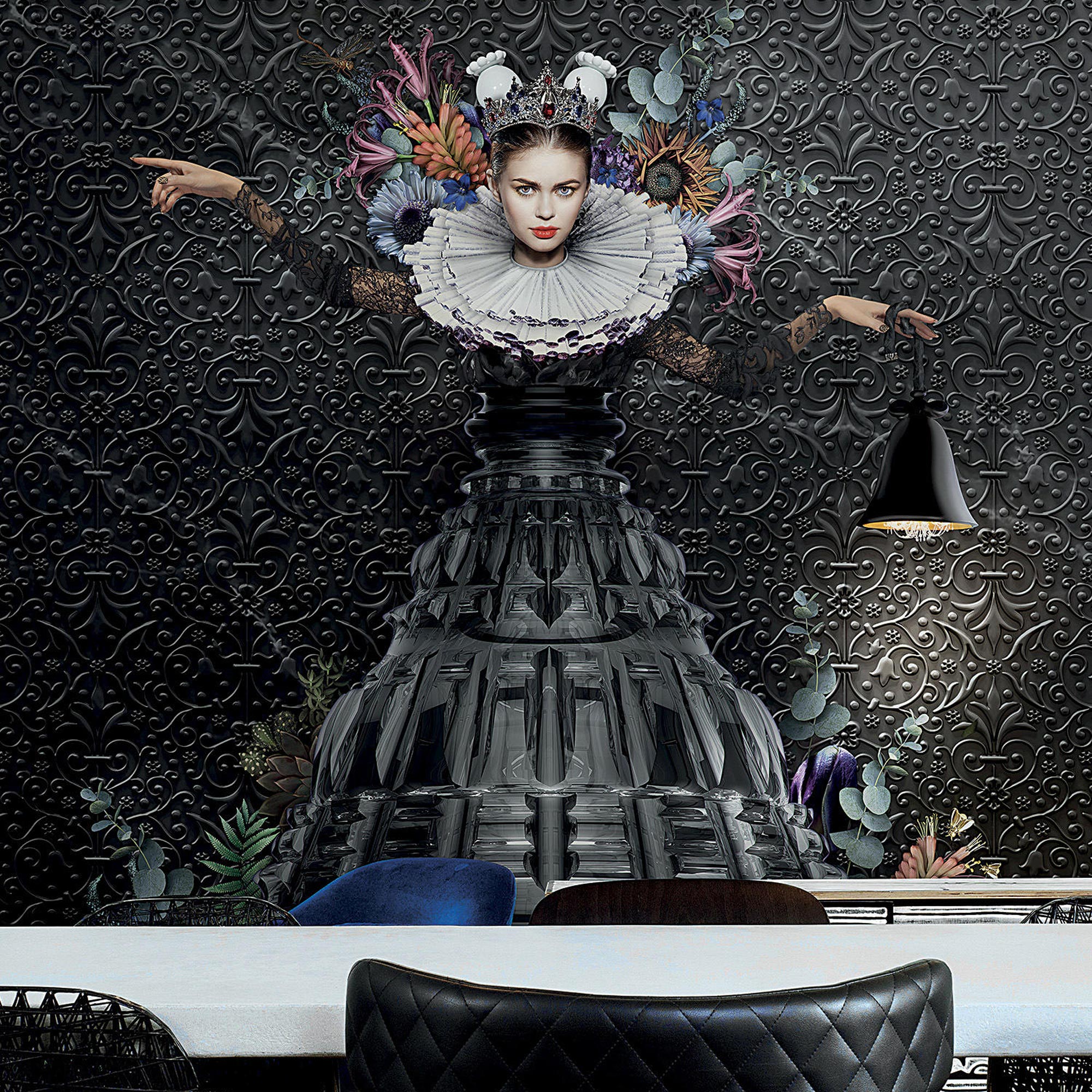 Naiadi Wallpaper - londonart-athena-wallpaper-1