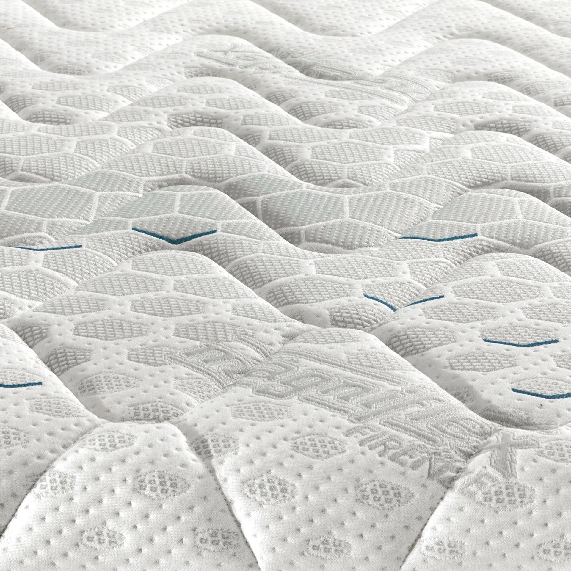 Memory foam mattress topper providing extra comfort and support for better sleep.