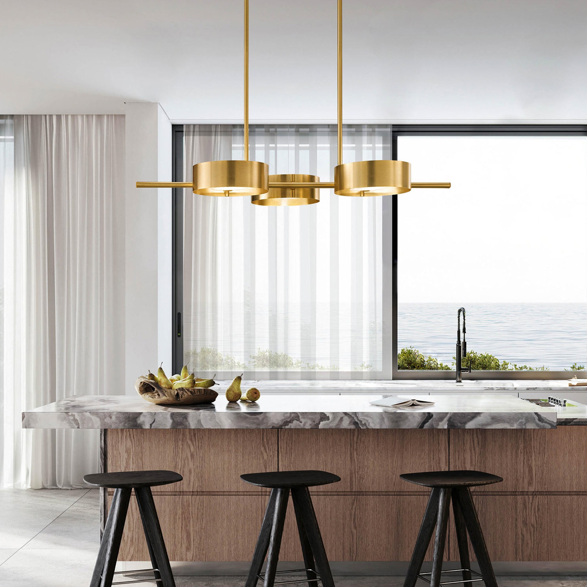 Sound Linear Chandelier - masiero-sound-linear-chandelier-5