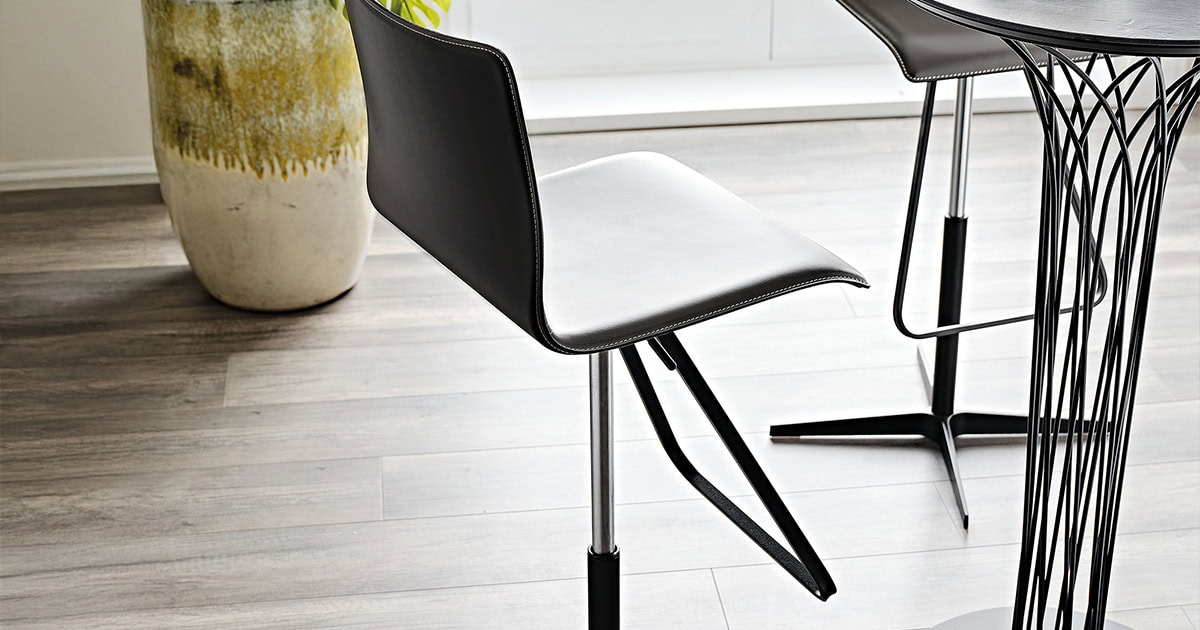 Toto X Adjustable Swivel Bar Stool | Furniture | Sklar Furnishings