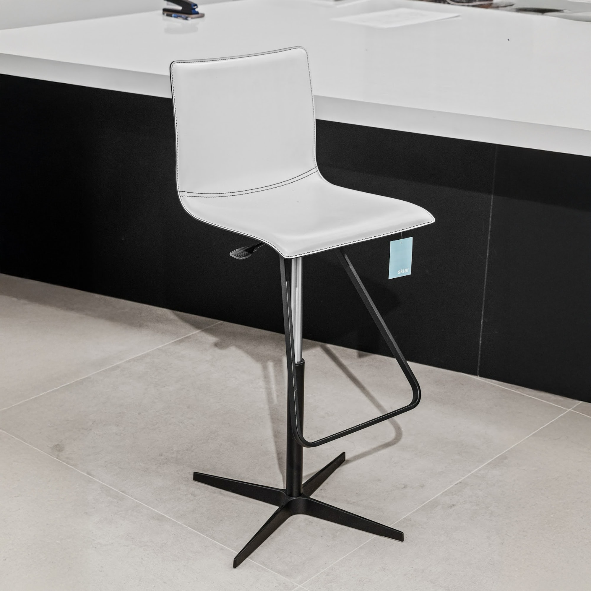 Toto X Adjustable Swivel Stool | Furniture | Sklar Furnishings