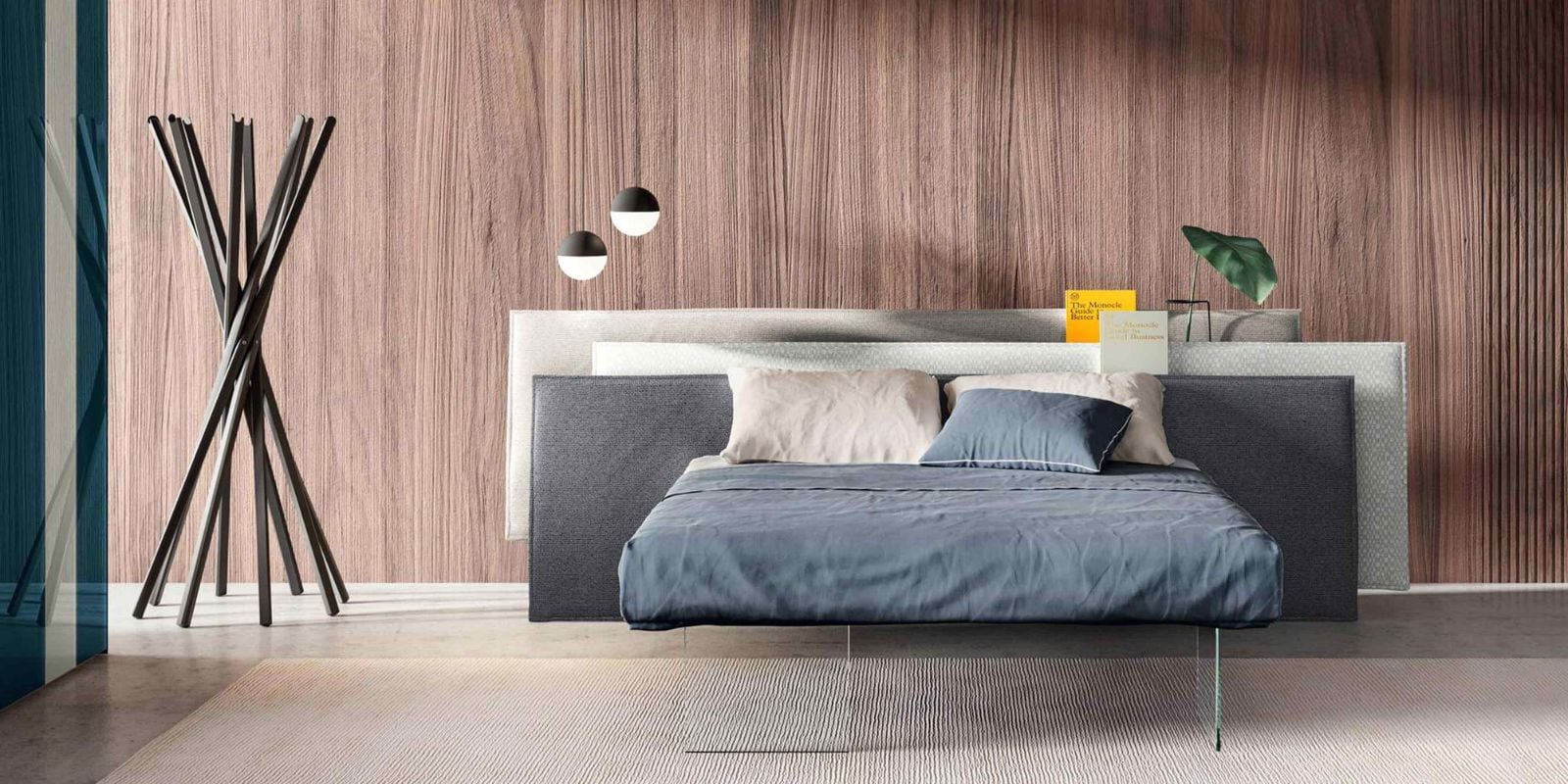 create modern bedroom minimalist furniture hero