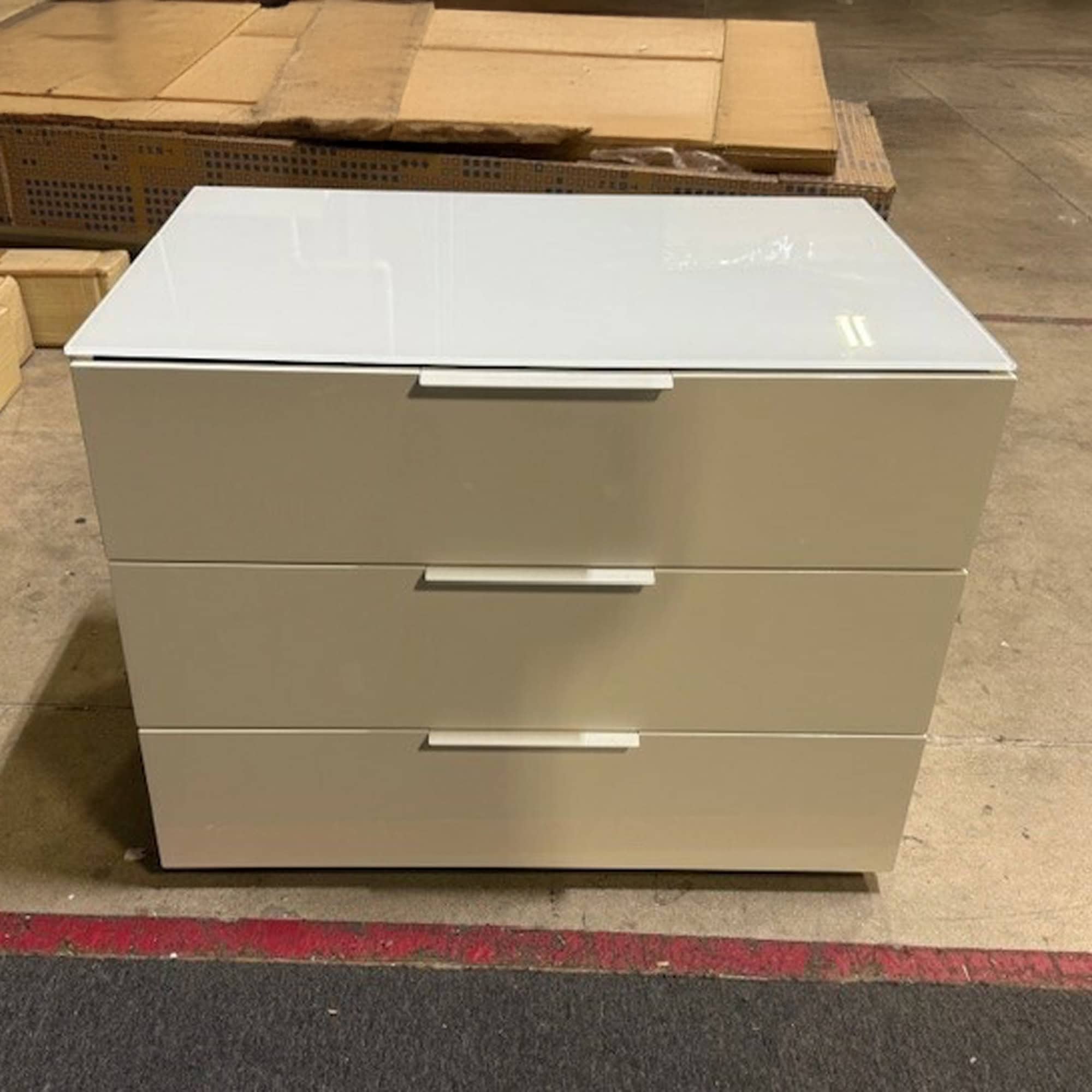 Jesse Stage 3-Drawer Nightstand - clearance-jessestage3drawernightstand-1