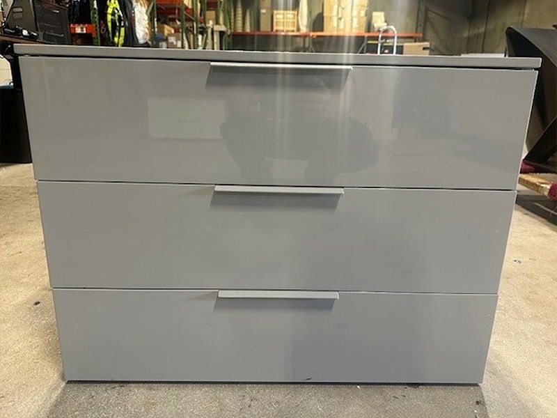 Tomasella Two-Drawer Nightstand (2 Available) - clearance-jessestage3drawernightstand-featured-1