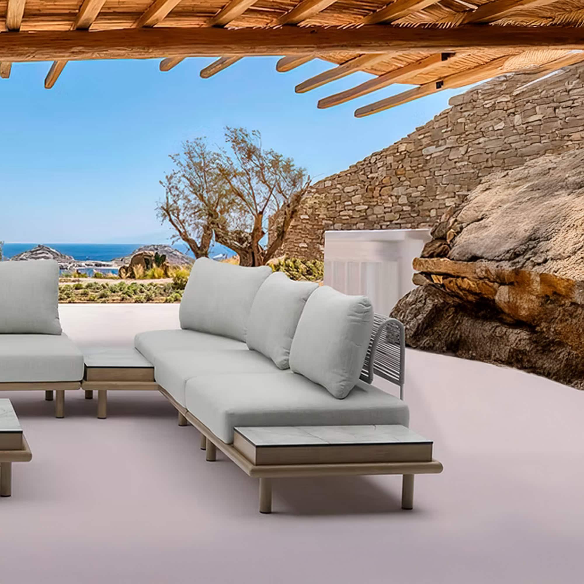 Cuddle Armchair - couturejardin-playarmlesschairwithsidetable-5