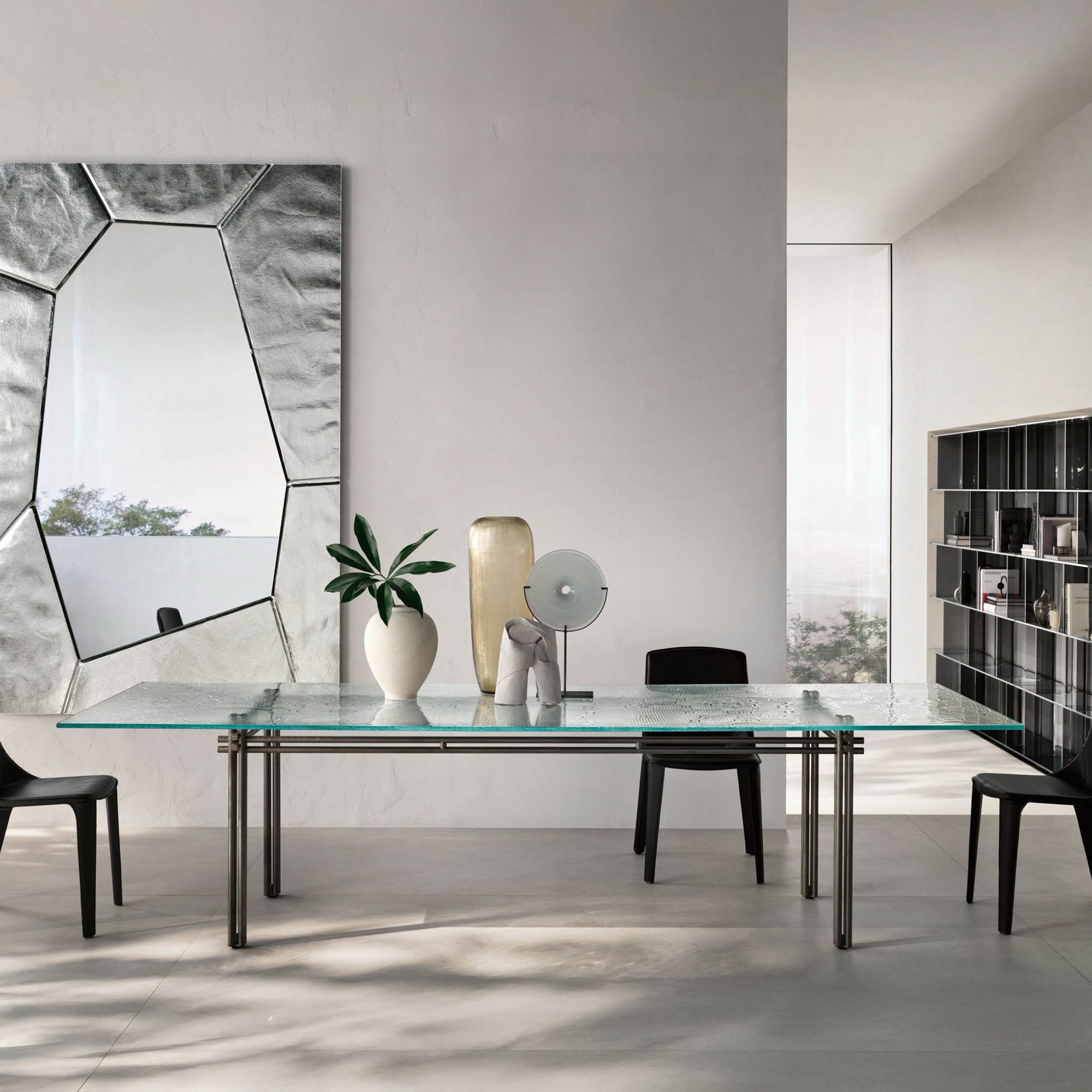 Eliot Dining Table - fiam-cristalinediningtable-3