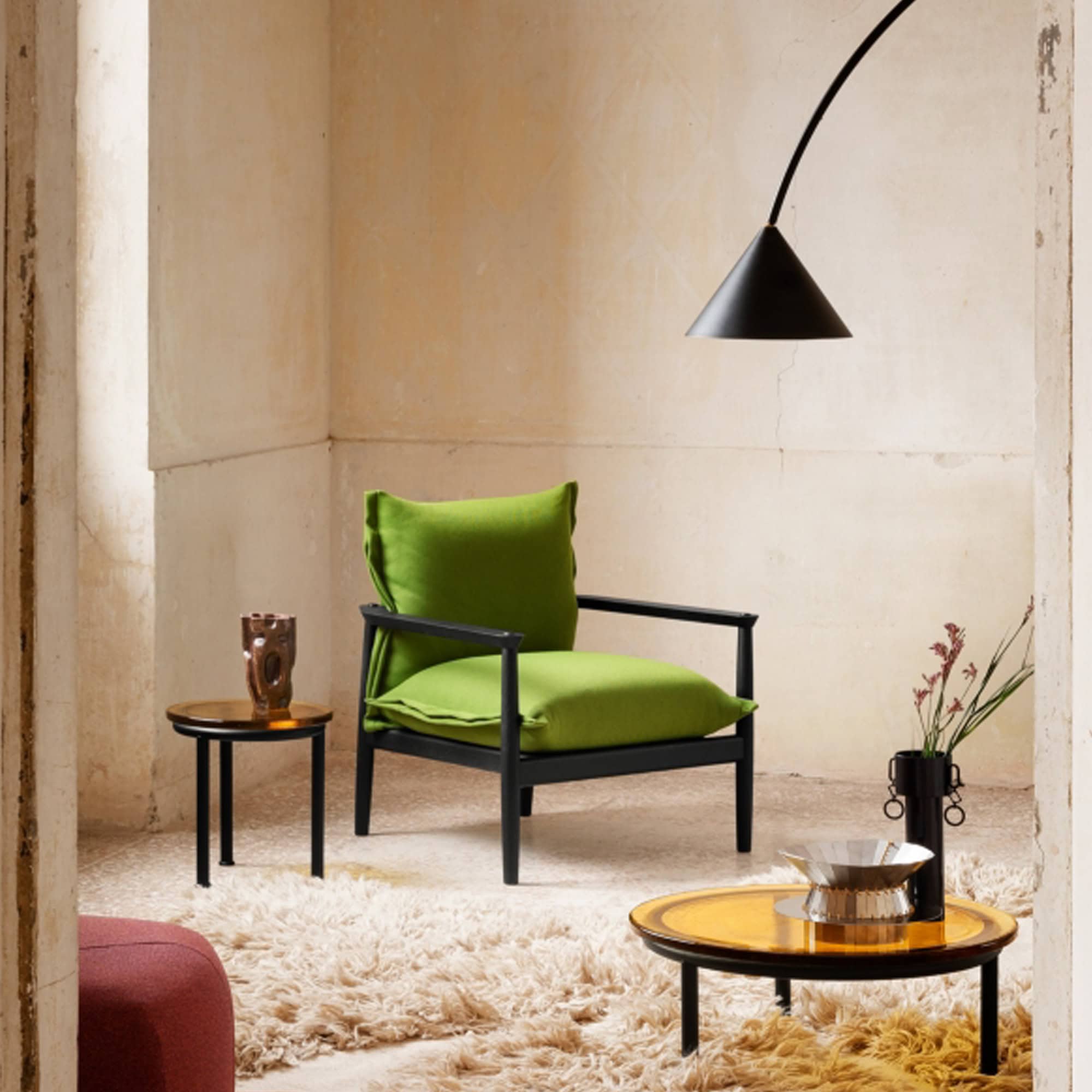 Pelleossa Rocking Chair - miniforms-sergiaarmchair-1
