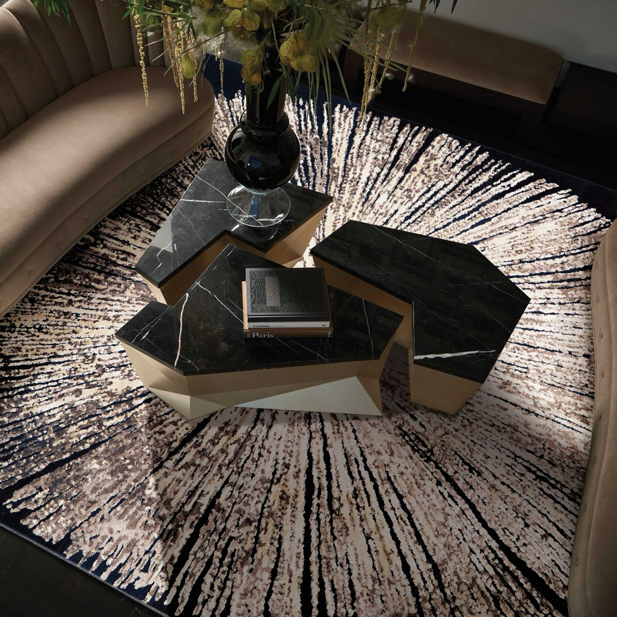 Christopher Guy Ivory Sand Rug - nourison-christopherguynoirrug-1