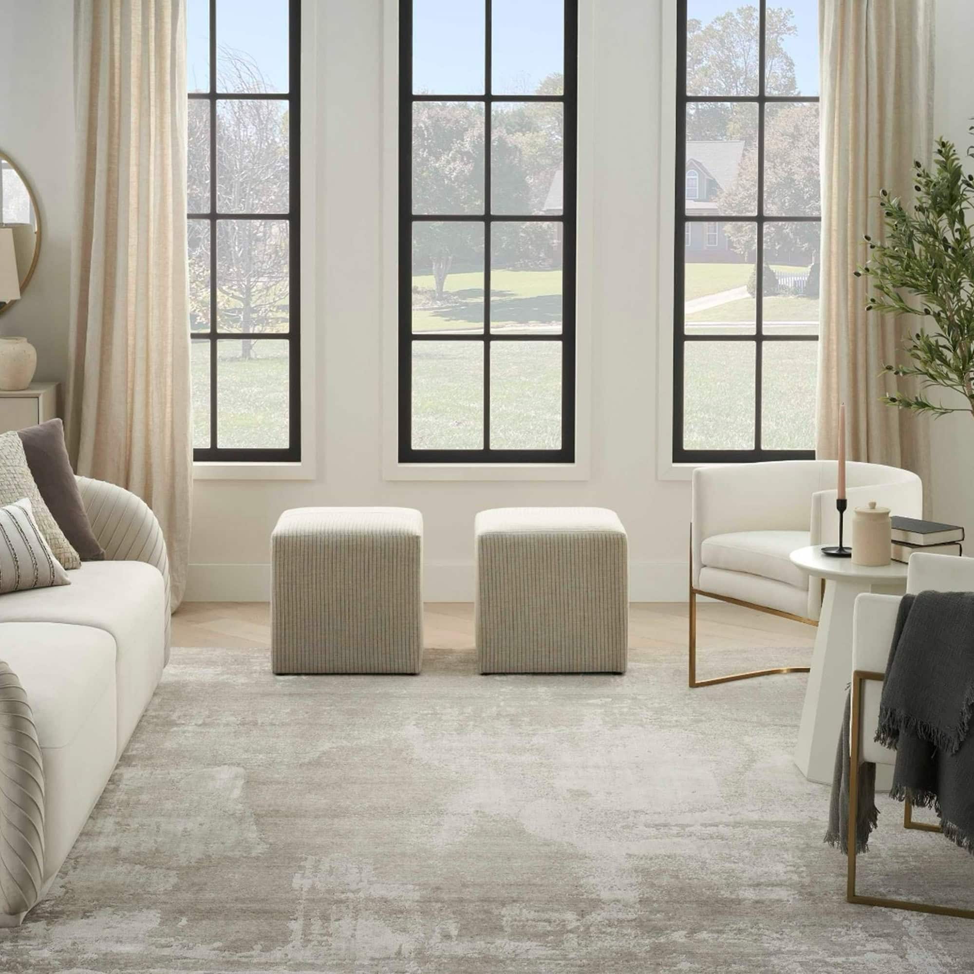 Christopher Guy Ivory Sand Rug - nourison-harmonysilvergrayrug-1
