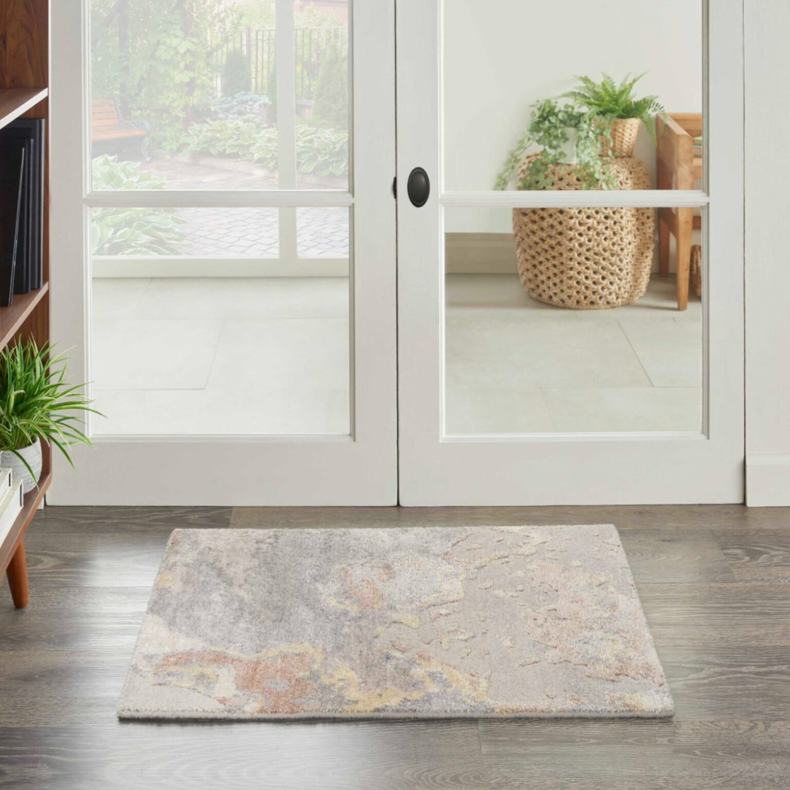Silk Shadow Rug Silk Shadows Silver Rug | Lighting And Accessories | Sklar Furnishings