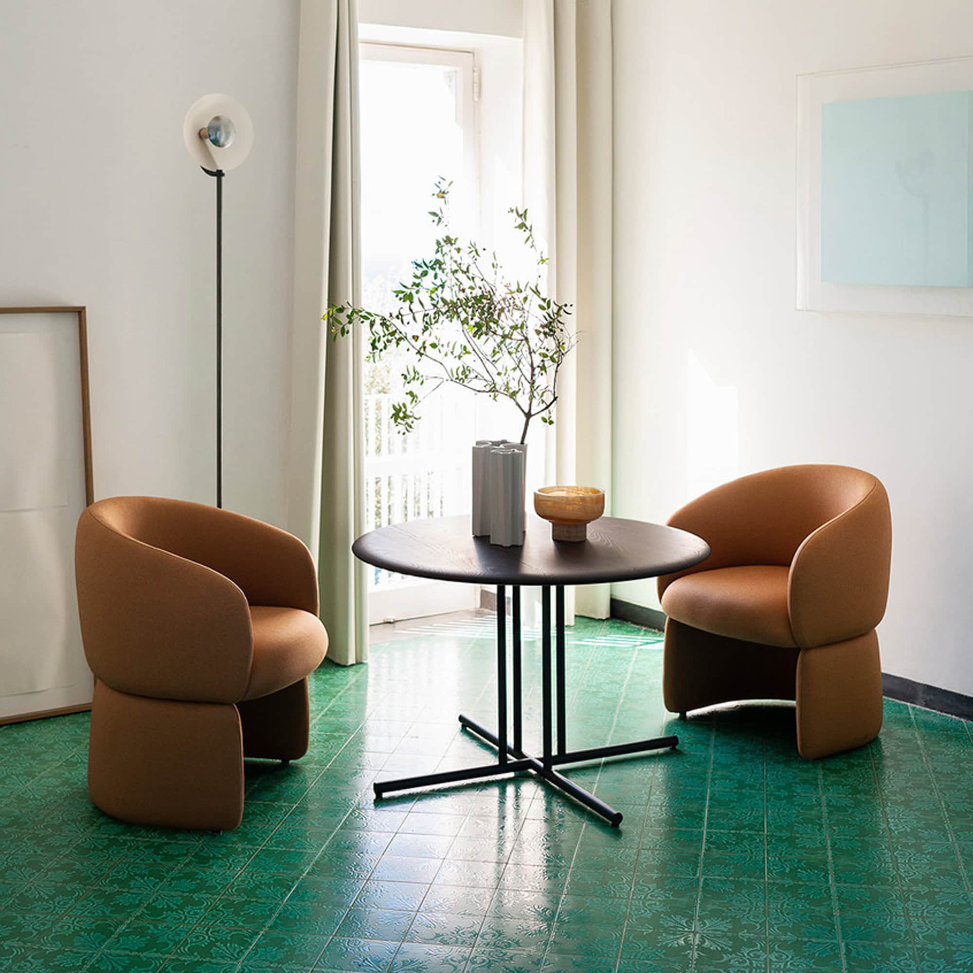 Jolly Armchair (Wood Legs) - potocco-jadearmchair-3