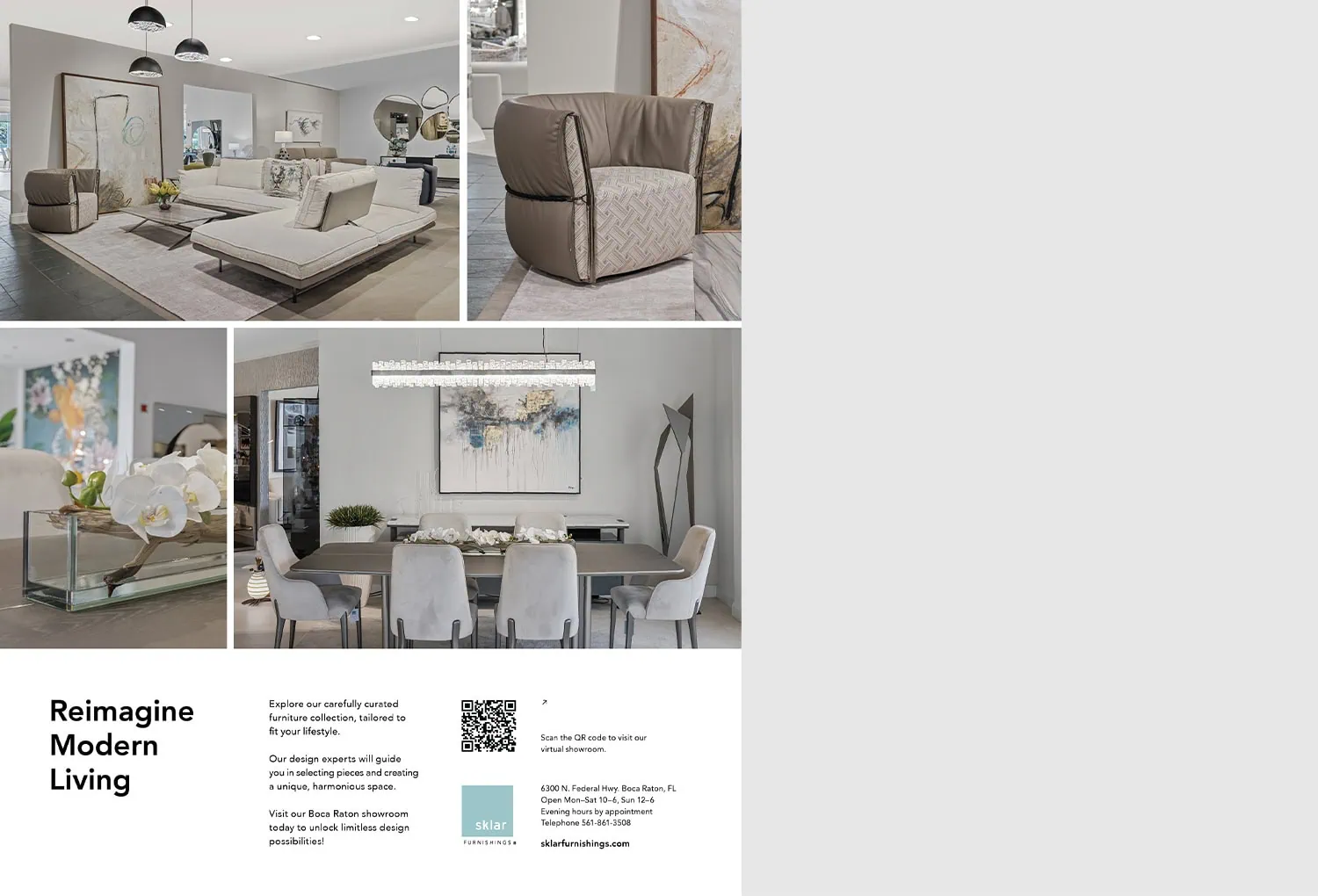 a collage of furniture and a table