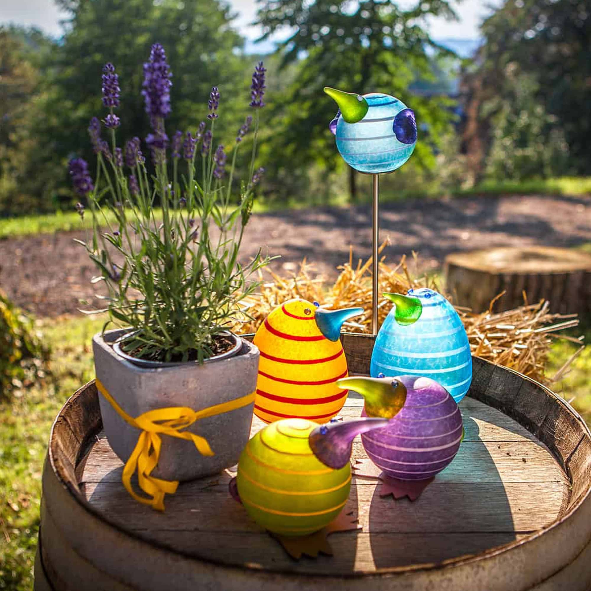 Kiwi Glass Object By Borowski | Sklar Furnishings